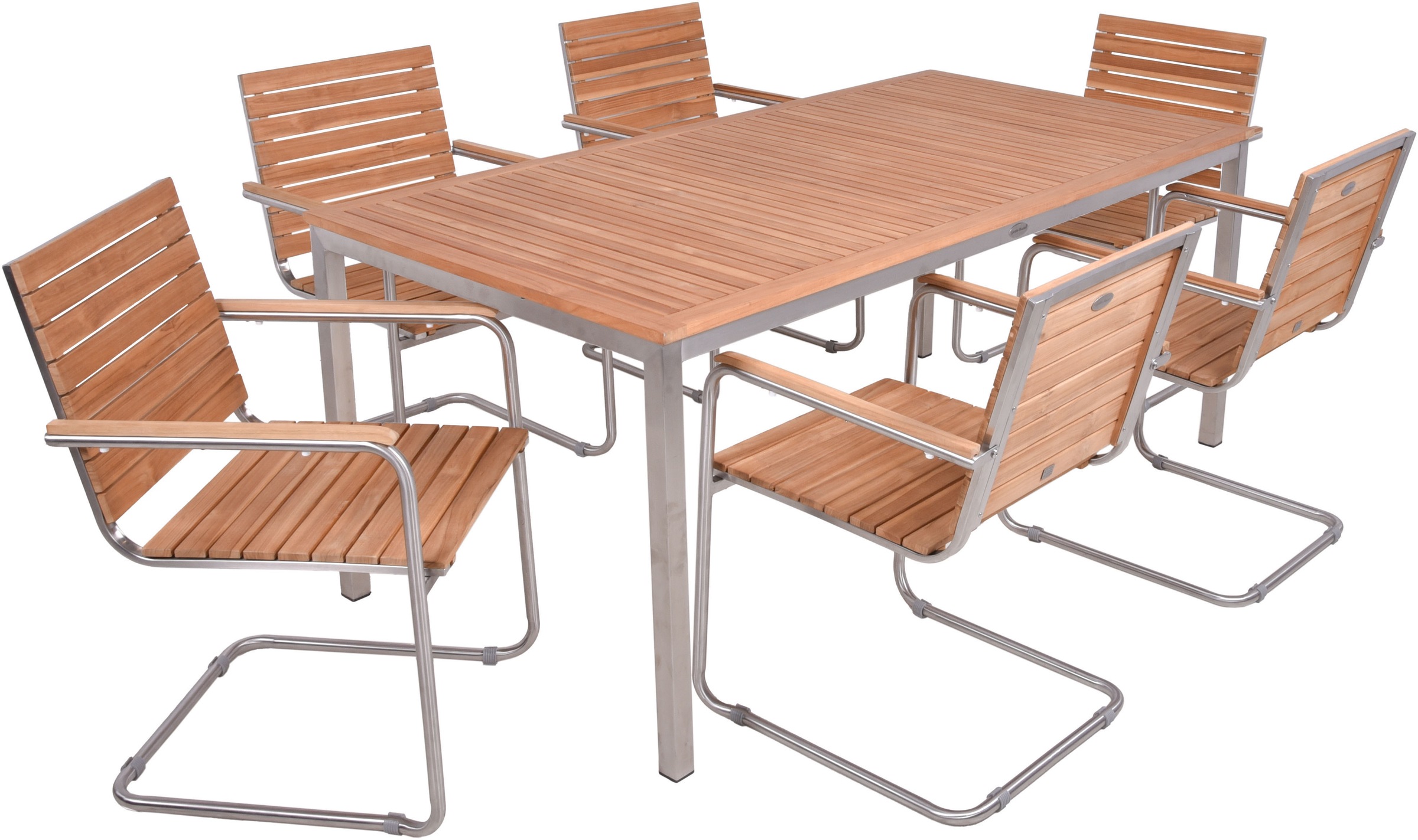 Garden Pleasure Garten-Essgruppe »DENVER Set 07« 7 Stk. tlg. günstig online kaufen