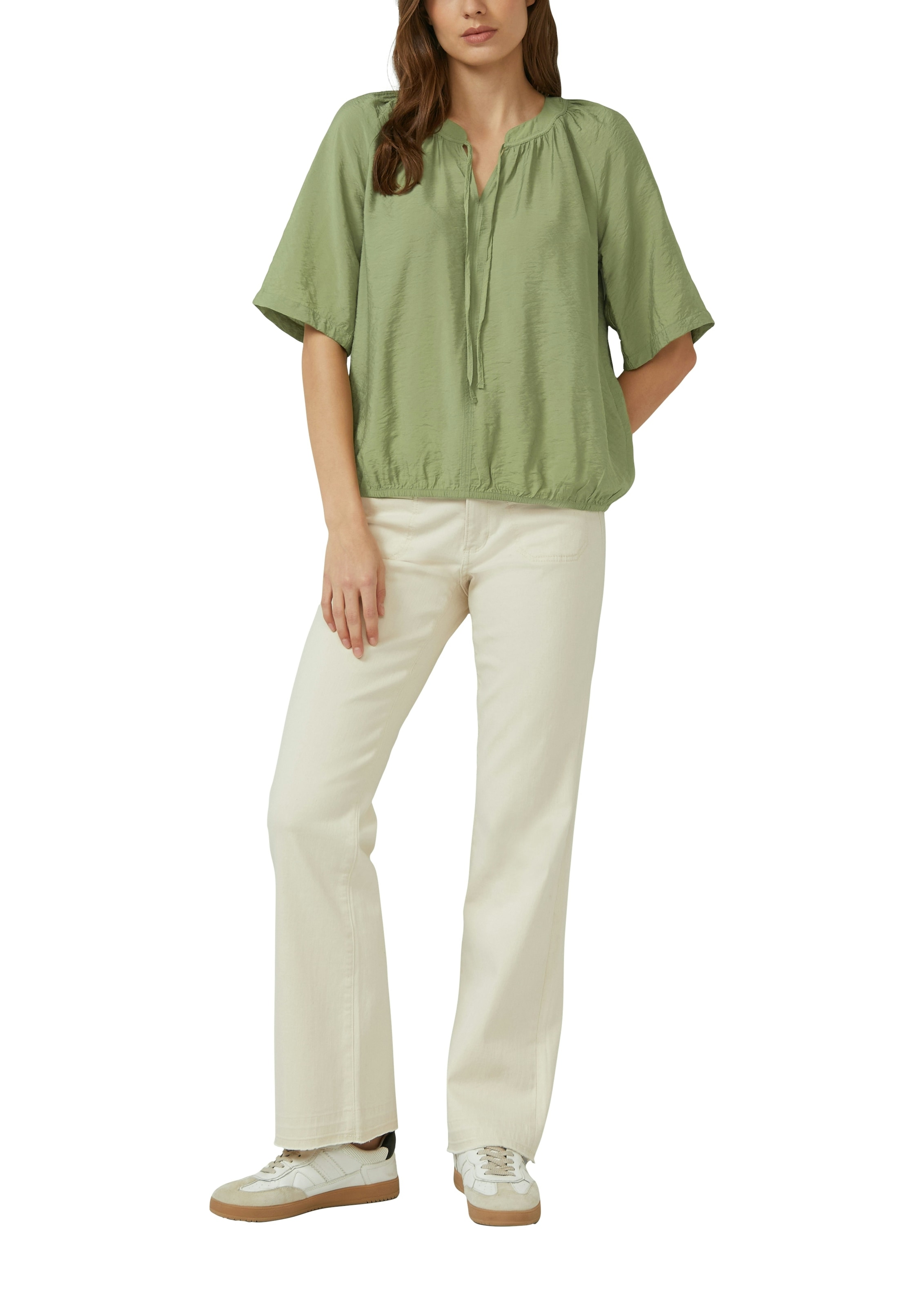 s.Oliver Klassische Bluse mit All-Over Print