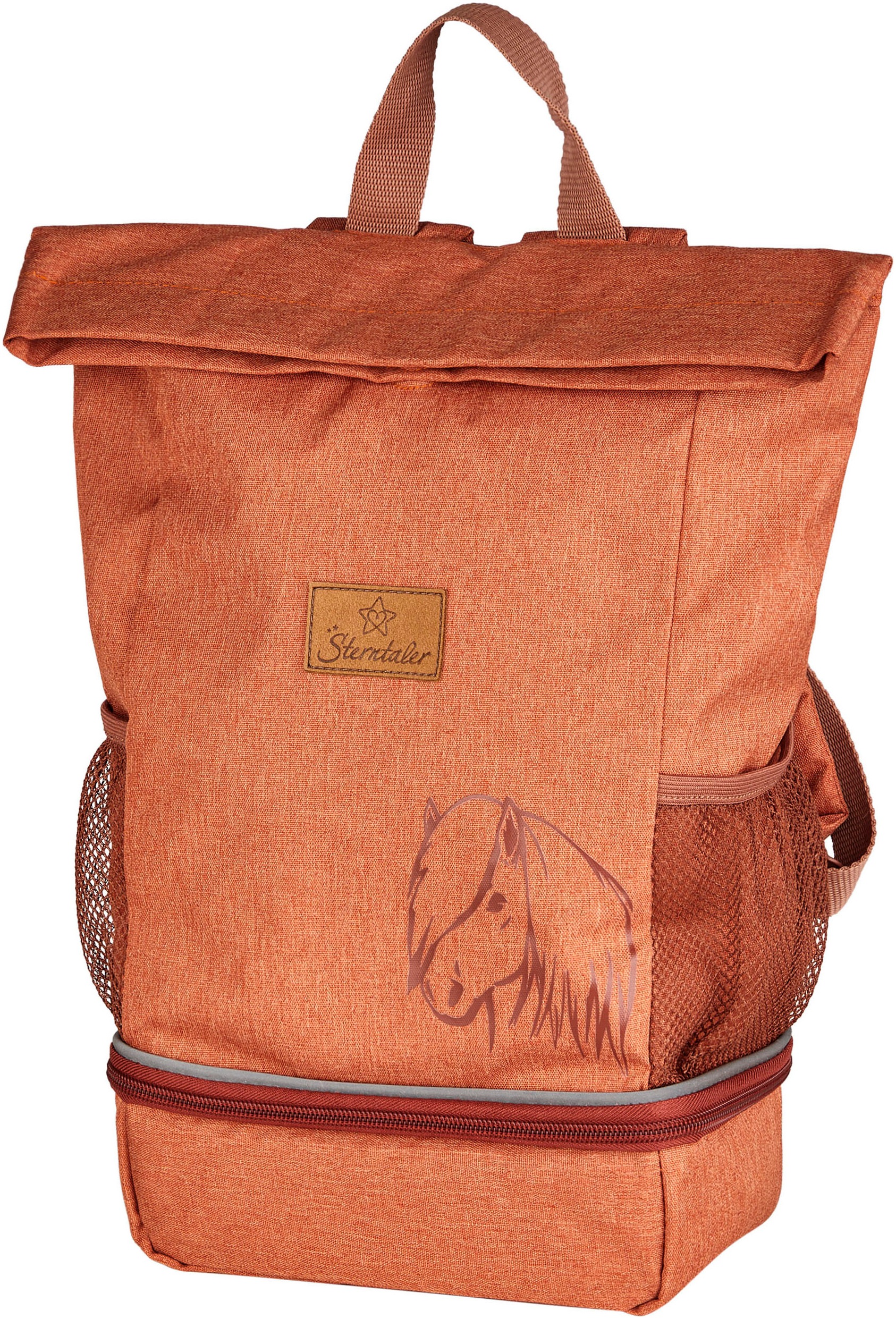 STERNTALER Kinderrucksack »Pferd Sunny« Reflektierende Designelemente lehmbraun