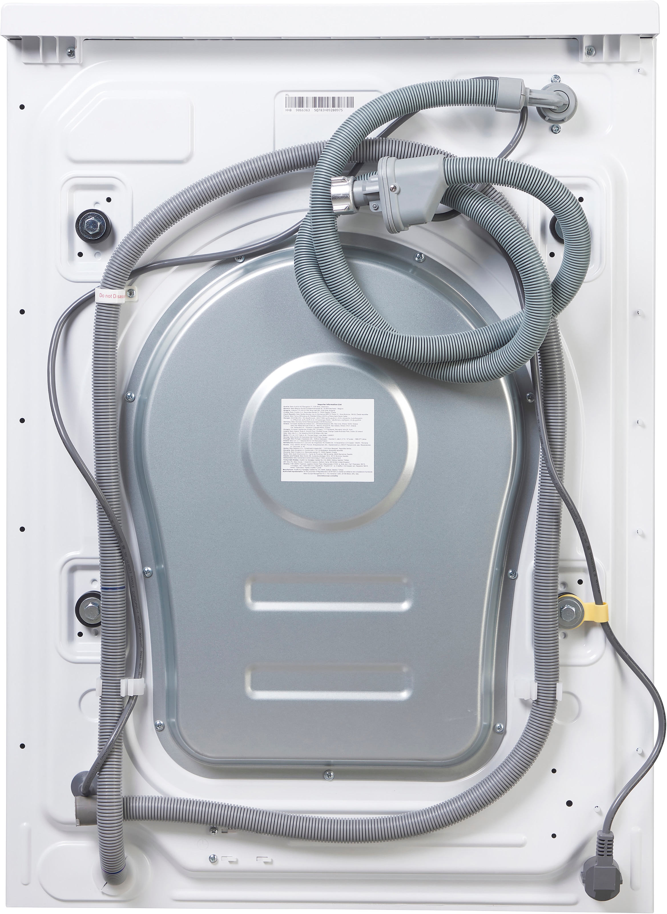 BEKO Waschmaschine »WMOFE841« 8 kg 1400 U/min SteamCure-Dampffunktion für schonende Pflege und Frische