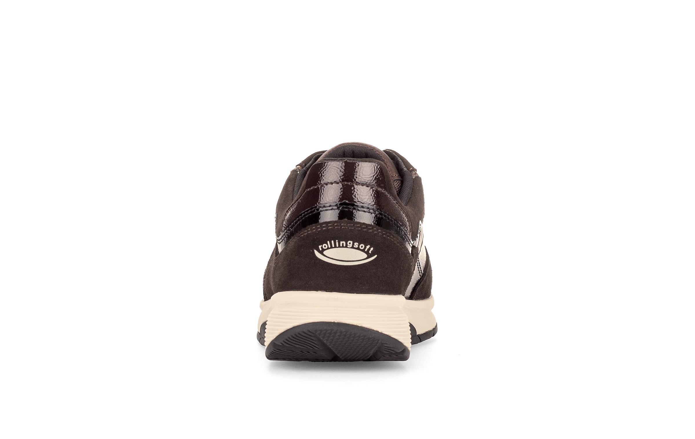 rollingsoft Keilsneaker  Freizeitschuh, Halbschuh, Schnürer mit Kontrastbesätzen