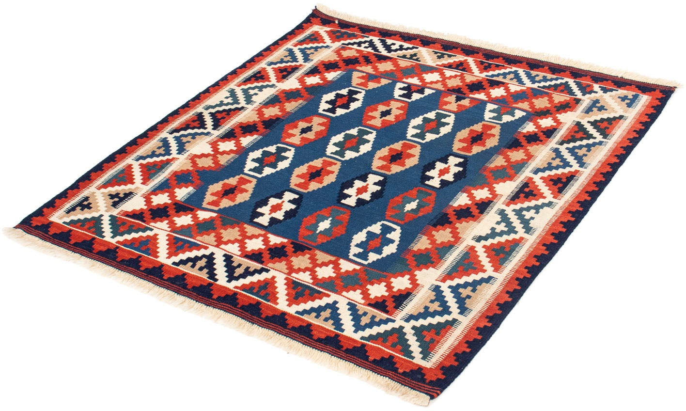 morgenland Wollteppich »Kelim - Oriental quadratisch - 103 x 102 cm - dunke günstig online kaufen