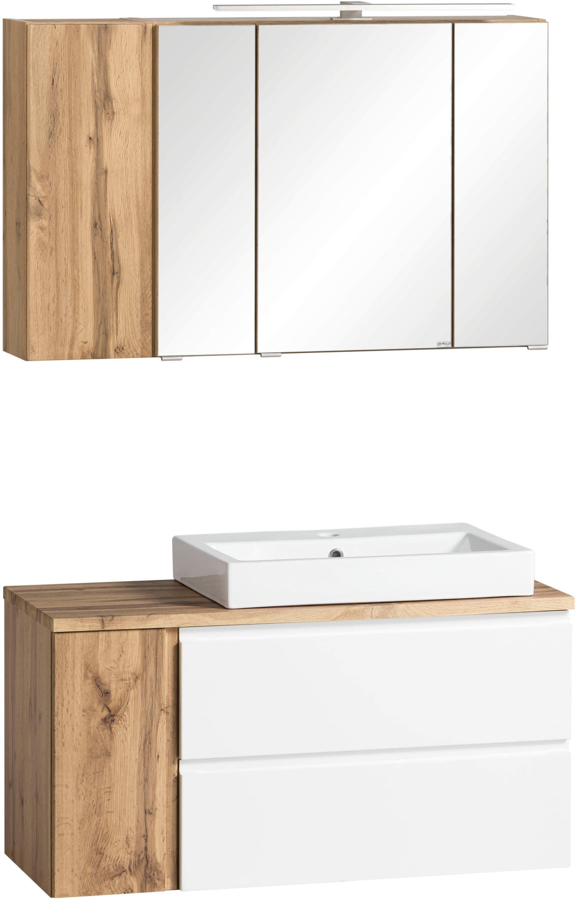 welltime Badmöbel-Set »Sölden« 2 Stk. tlg. günstig online kaufen