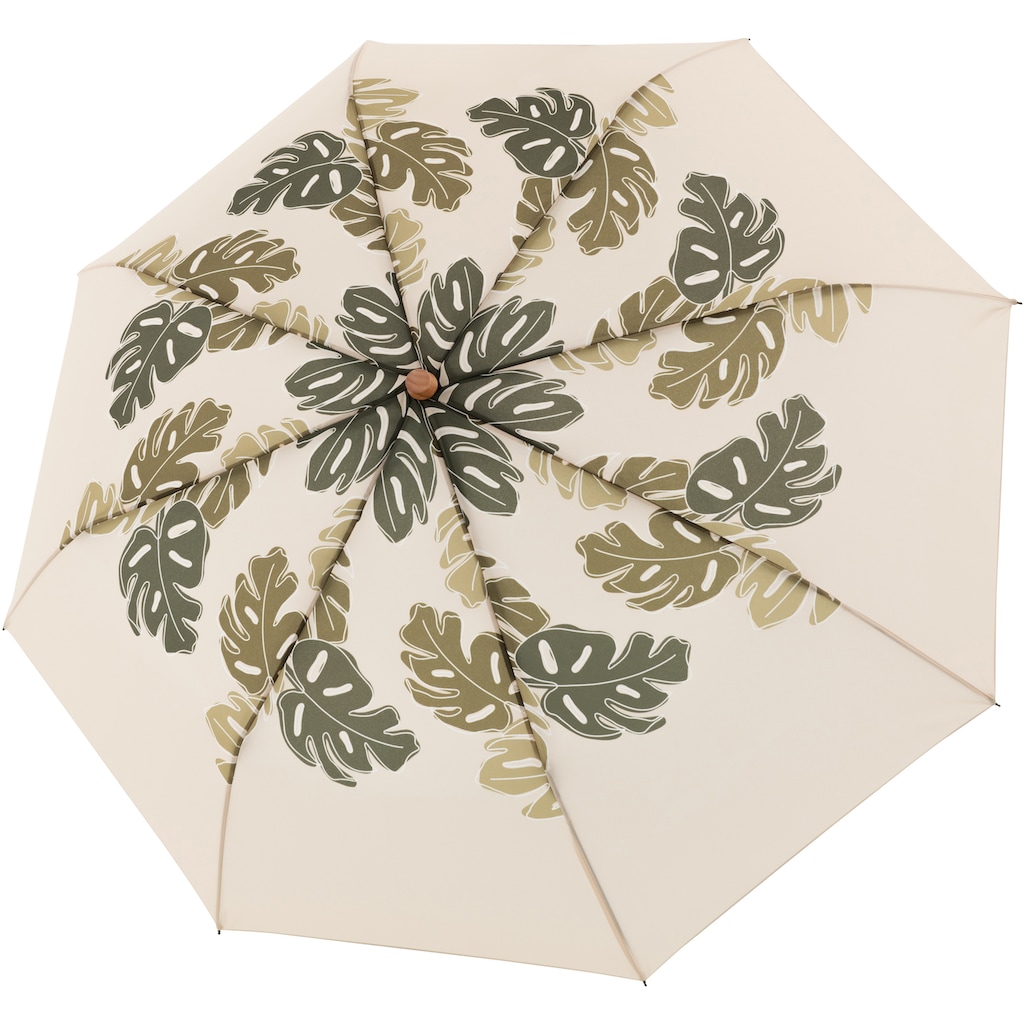 doppler® Taschenregenschirm »nature Magic, choice beige«