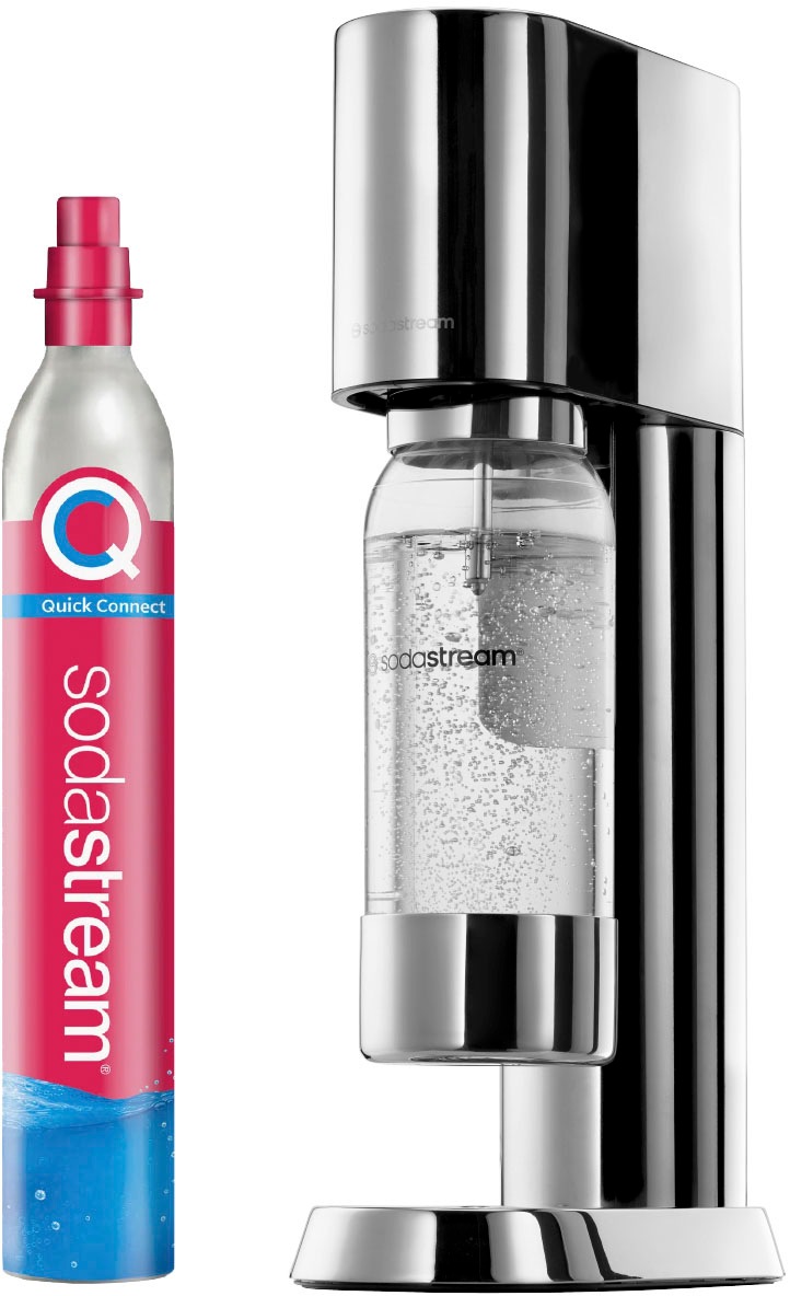 SodaStream Wassersprudler »ENSO, metall, Standard Pack, inkl. 1x Kunststoff günstig online kaufen