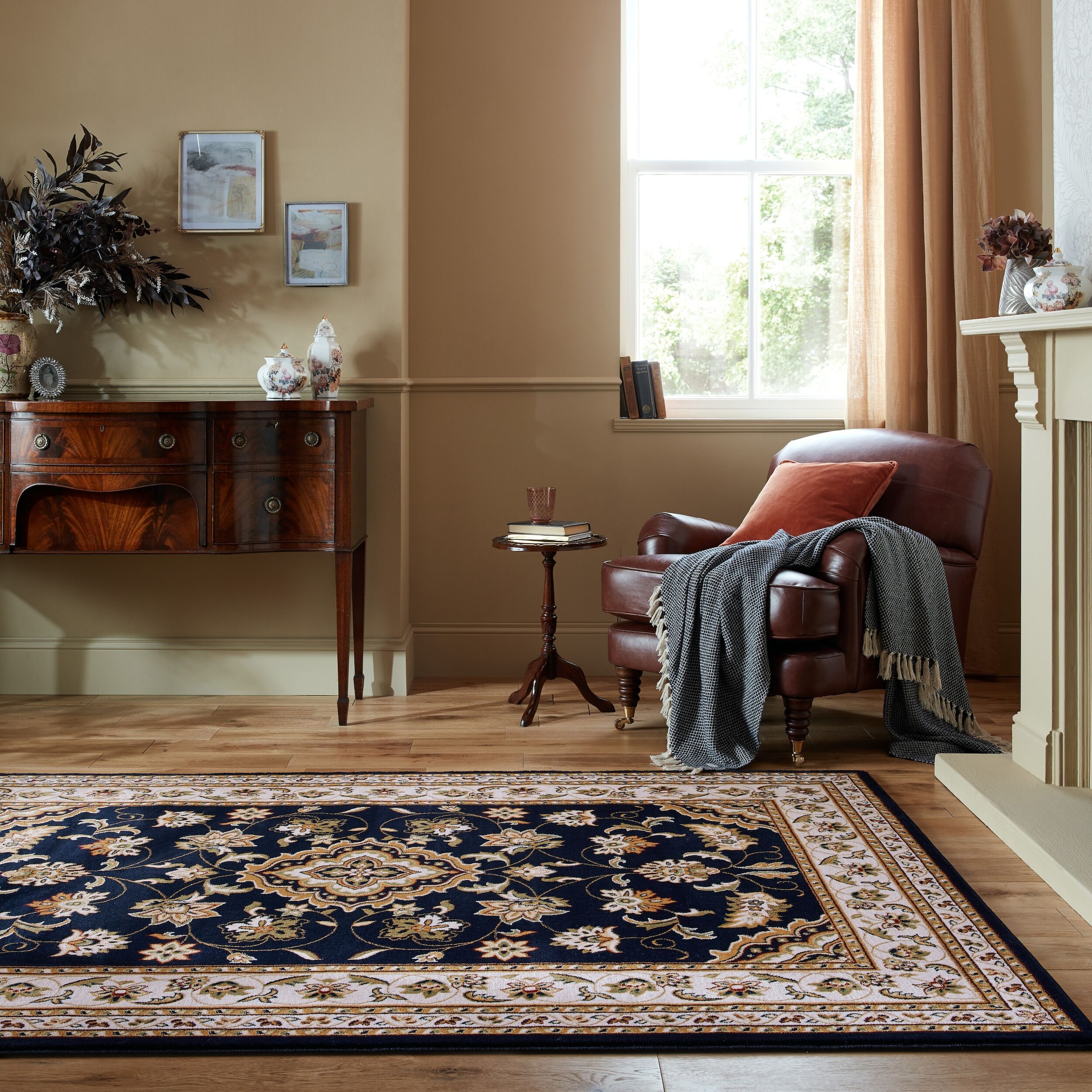 FLAIR RUGS Teppich »Sherborne«, rechteckig, 12 mm Höhe, Vintage Stil günstig online kaufen