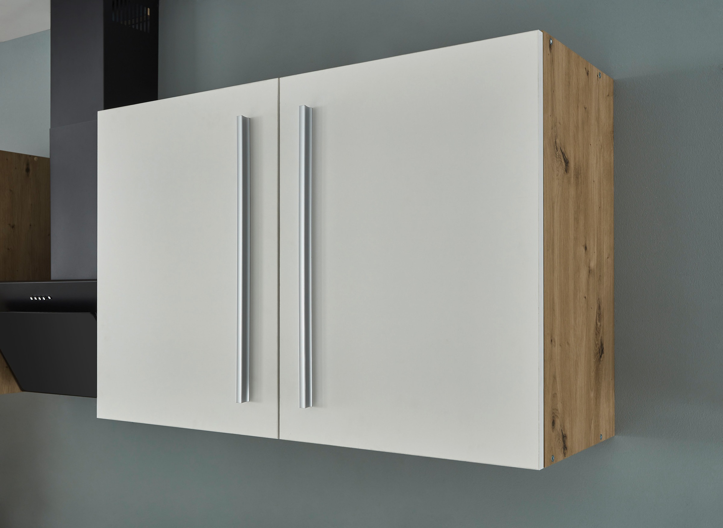 KOCHSTATION Küchenzeile »KS-Florida mit 38mm starker Arbeitsplatte«, Breite 220 cm, wahlweise mit E-Geräten, Soft-Close-Funktion