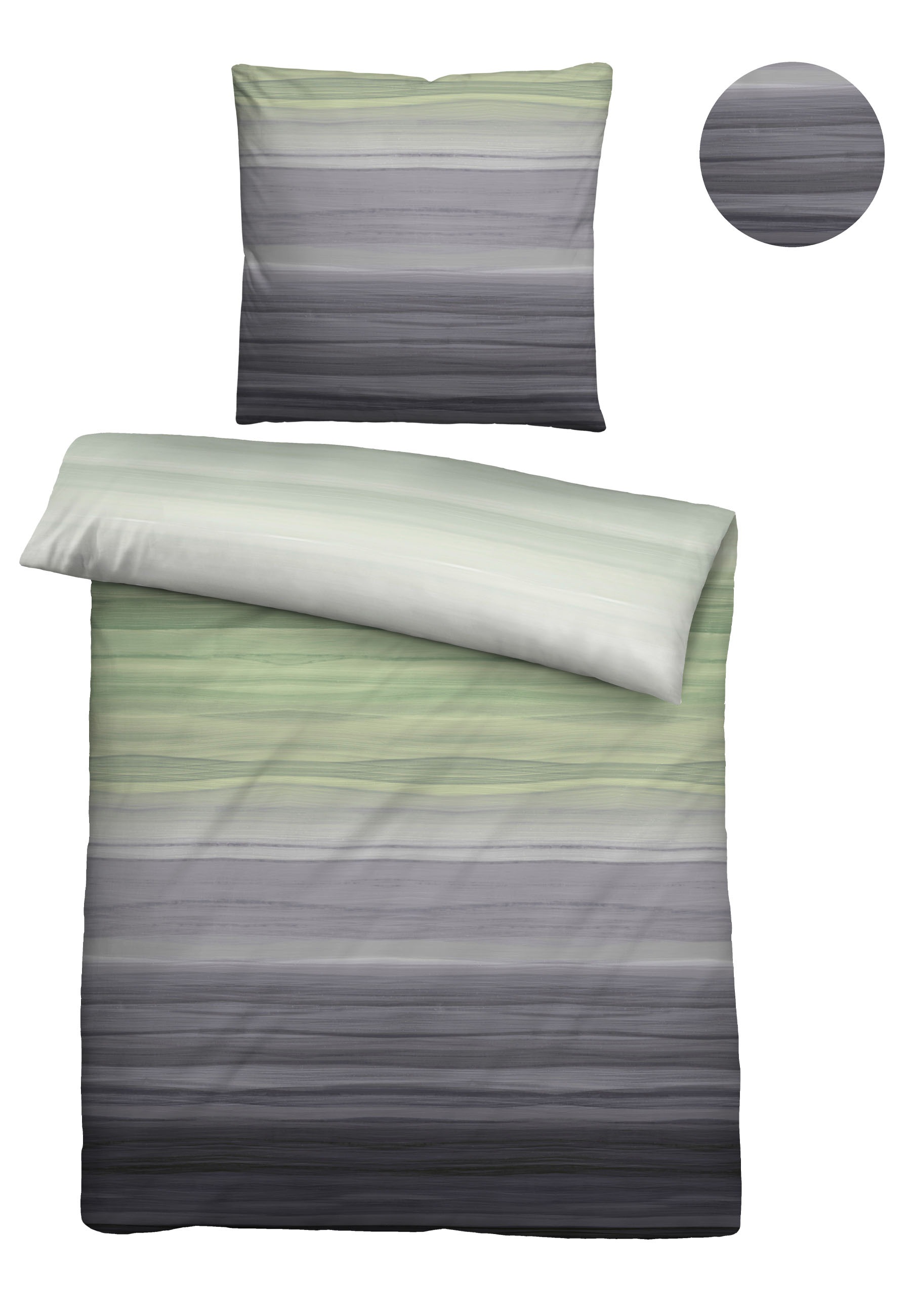 Biberna Bettwäsche »0614610« 2 Stk. feiner Glanz + weicher Griff, pflegeleicht, ganzjährig einsetzbar, RV
