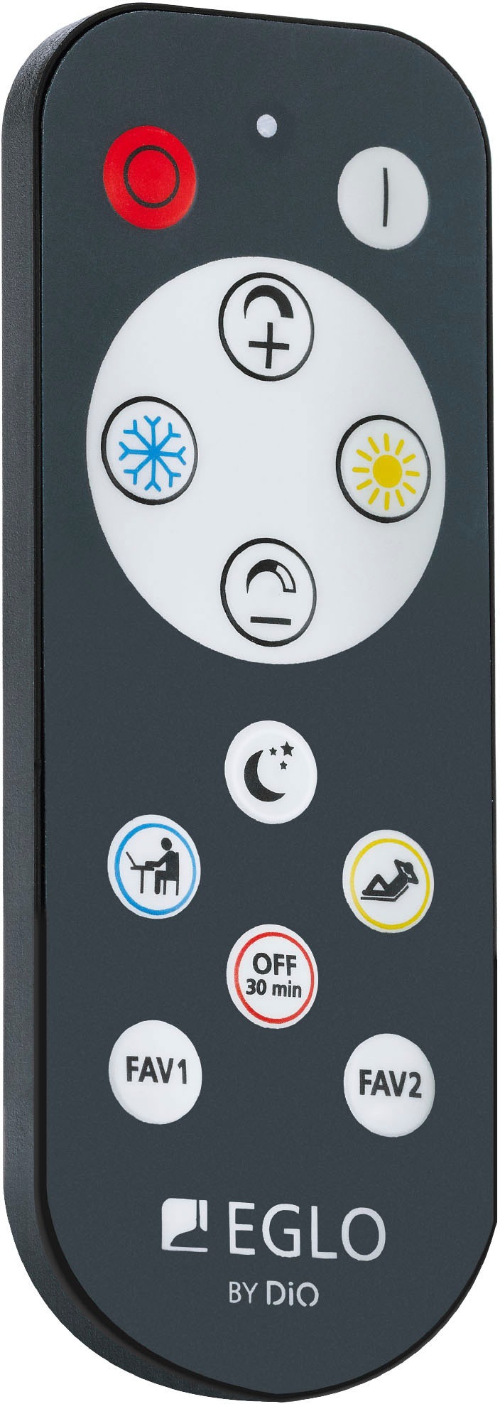 EGLO Deckenleuchte »GAFARES« LED-Modul 1 Stk. warmweiß - kaltweiß Deckenleuchte aus Alu, Stahl - 15W