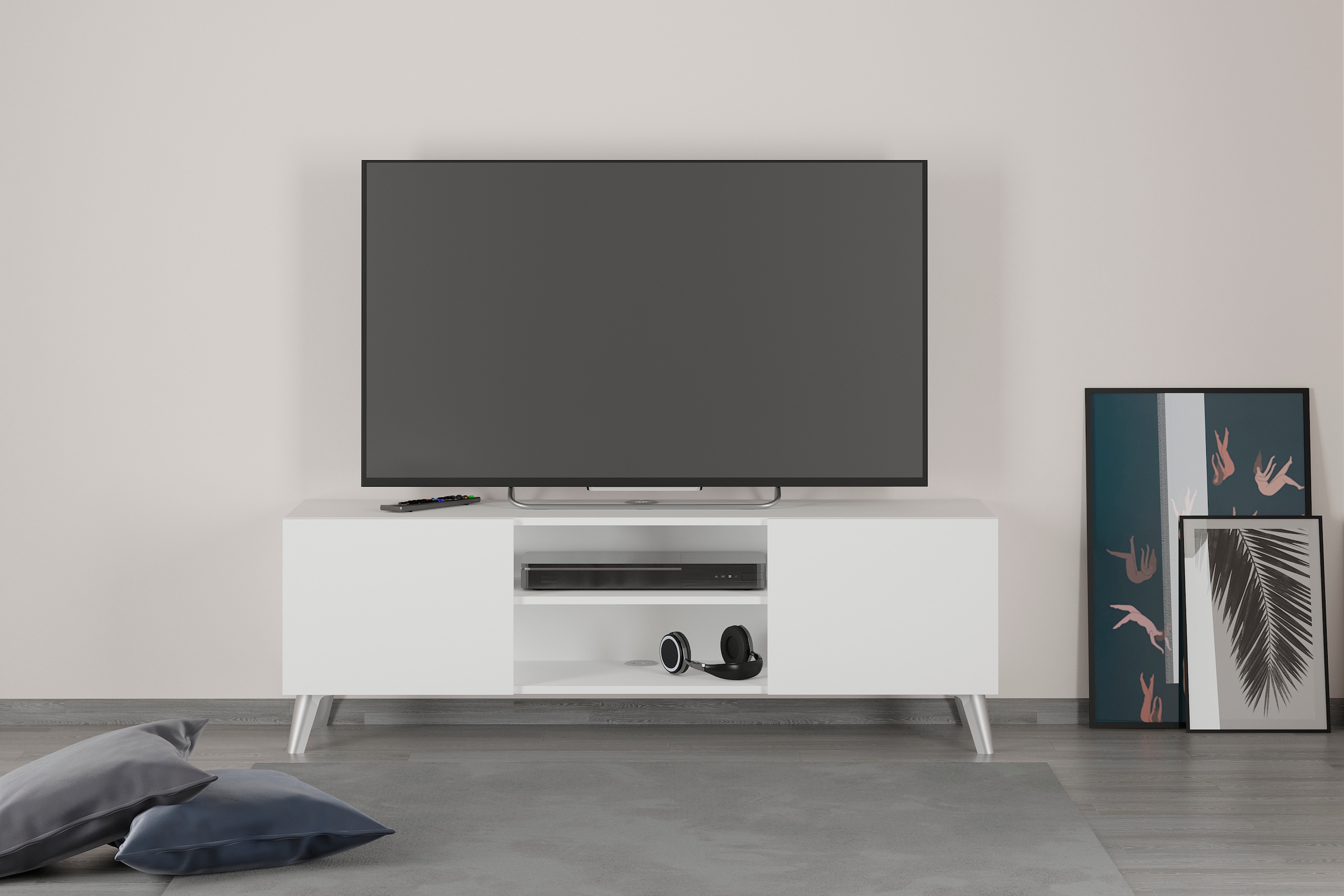 FMD TV-Board »Brighton« Breite 140 cm, mit und ohne Schublade günstig online kaufen