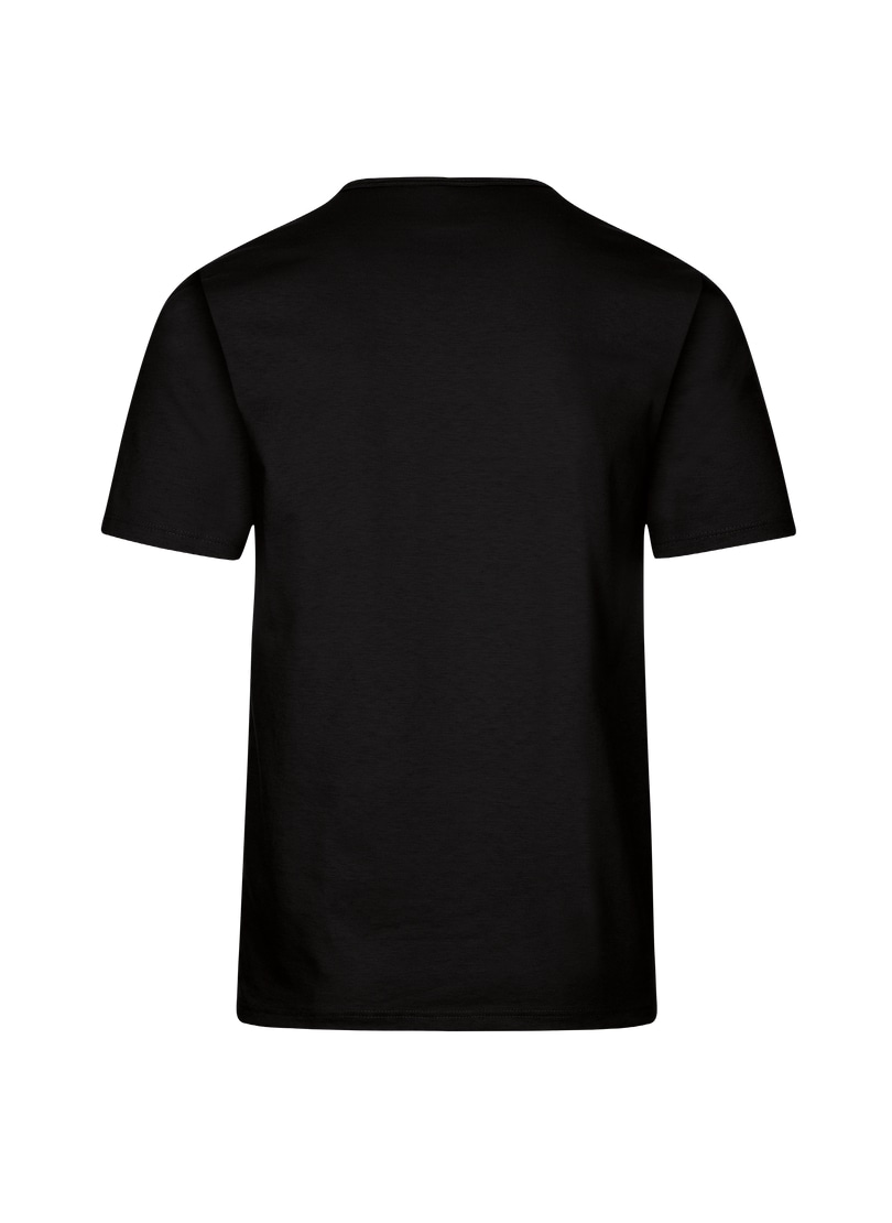 Trigema T-Shirt »TRIGEMA T-Shirt mit Knopfleiste DELUXE Baumwolle«