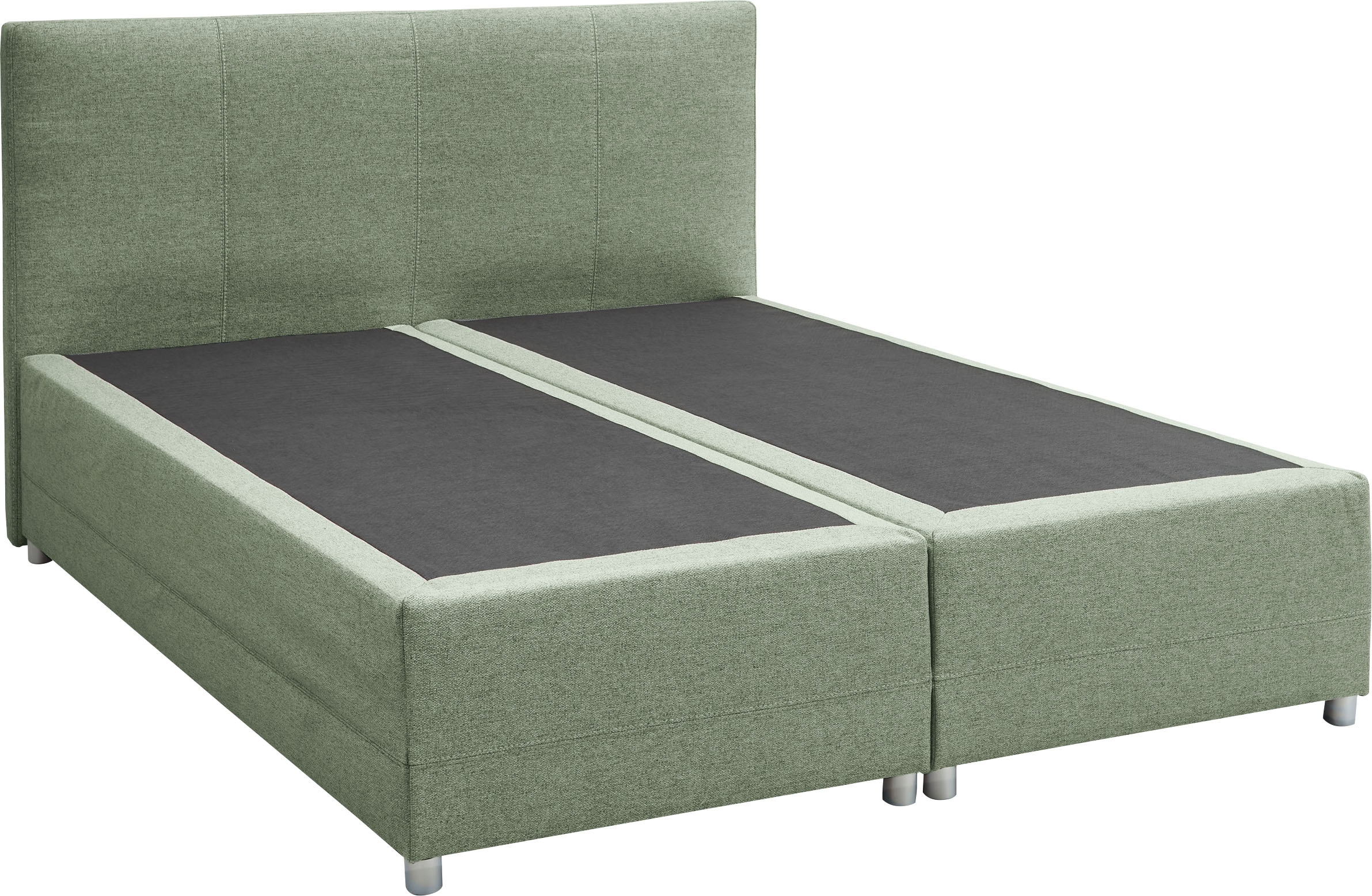 ED EXCITING DESIGN Boxspringbett »Luanda«, wahlweise mit Matratze und Toppe günstig online kaufen