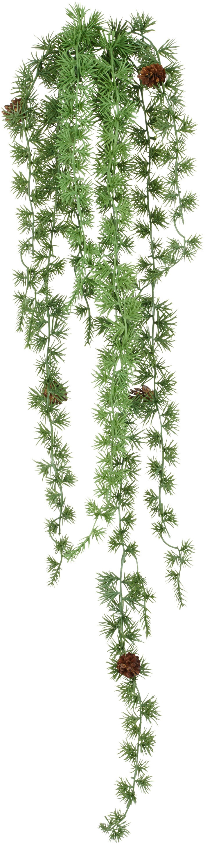 Creativ green Kunstranke »Hängezweig mit Zedernzweigen« mit Zapfen günstig online kaufen