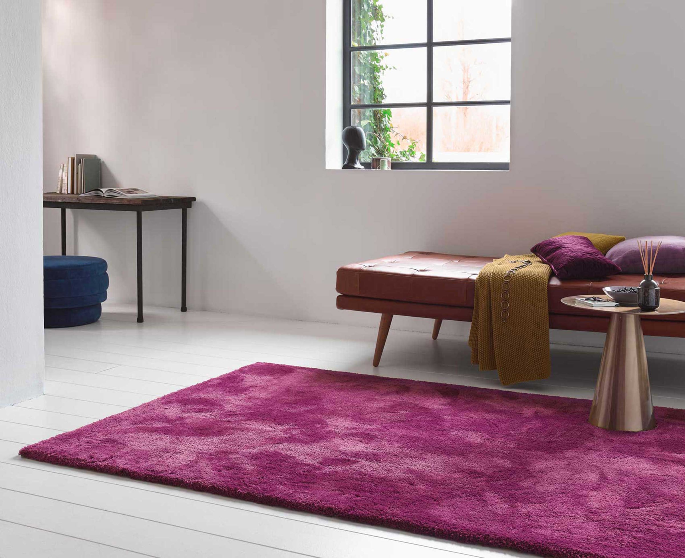 Esprit Hochflor-Teppich »Relaxx ESP-4150«, rechteckig, 25 mm Höhe, Wohnzimmer, sehr große Farbauswahl, weicher dichter Hochflor