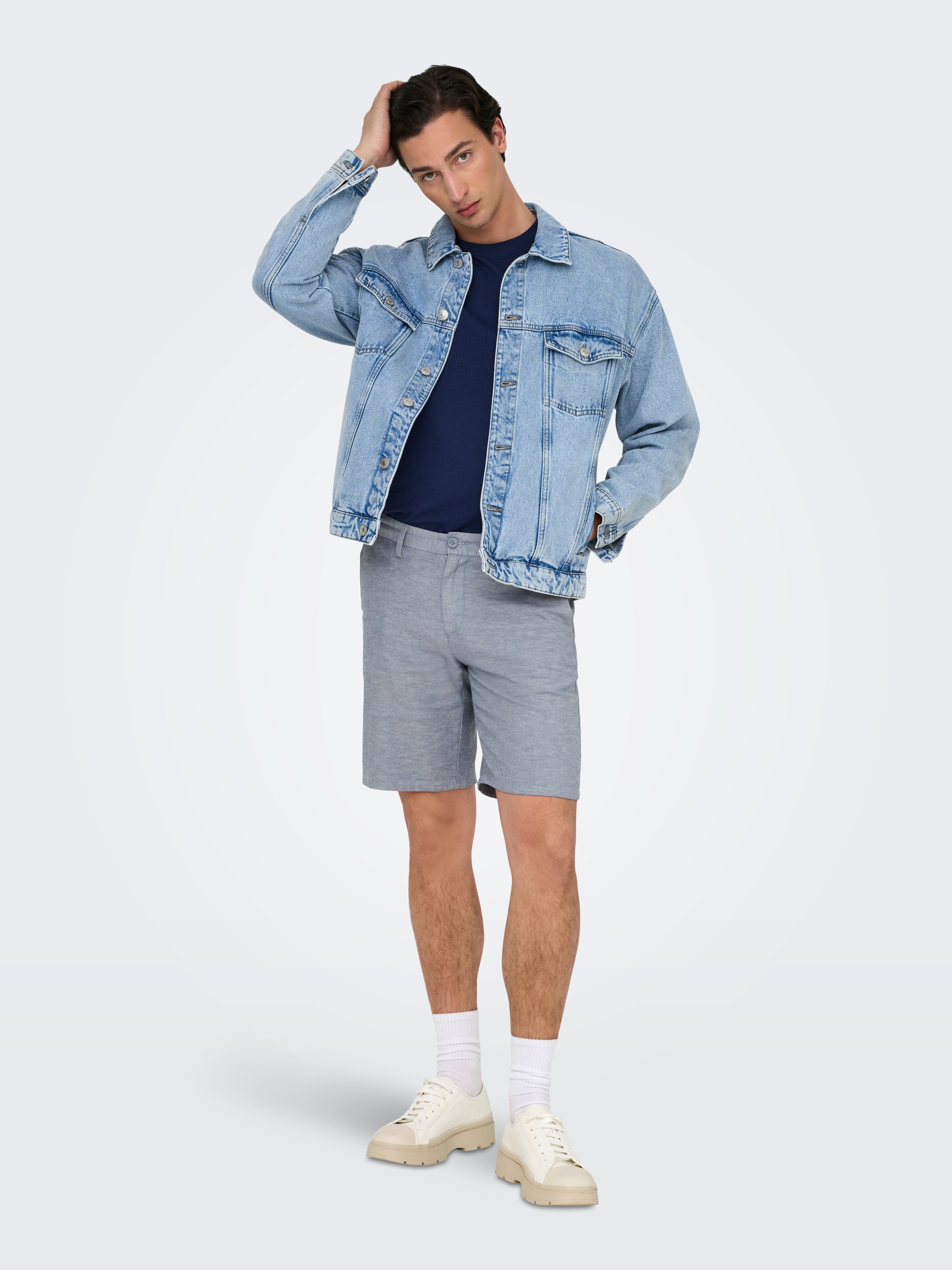 ONLY & SONS Chinoshorts »ONSMARK 0011 COTTON LINEN SHORTS NOOS«