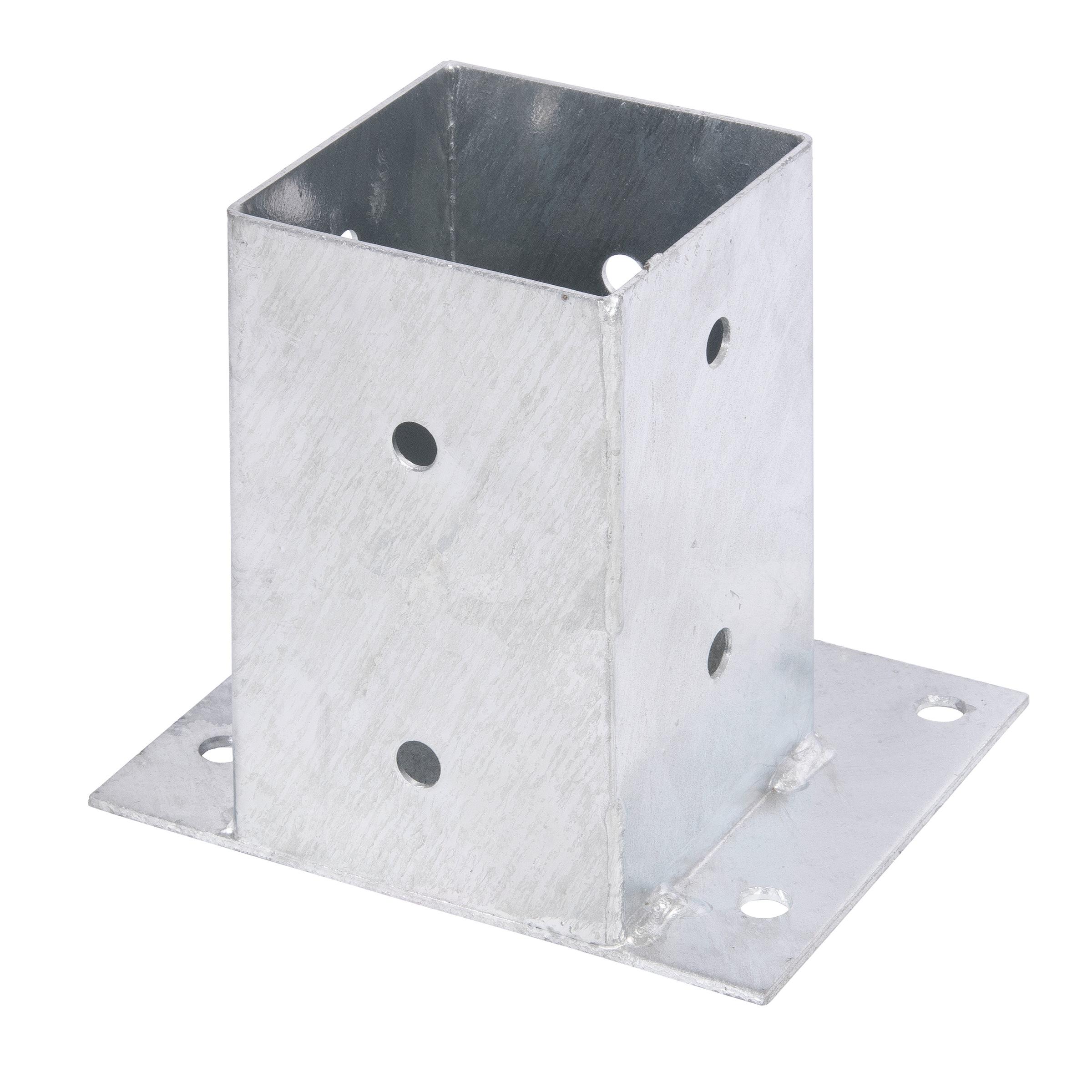 Alberts Aufschraubhülse »91x91 mm« für die bündige Befestigung an Geraden