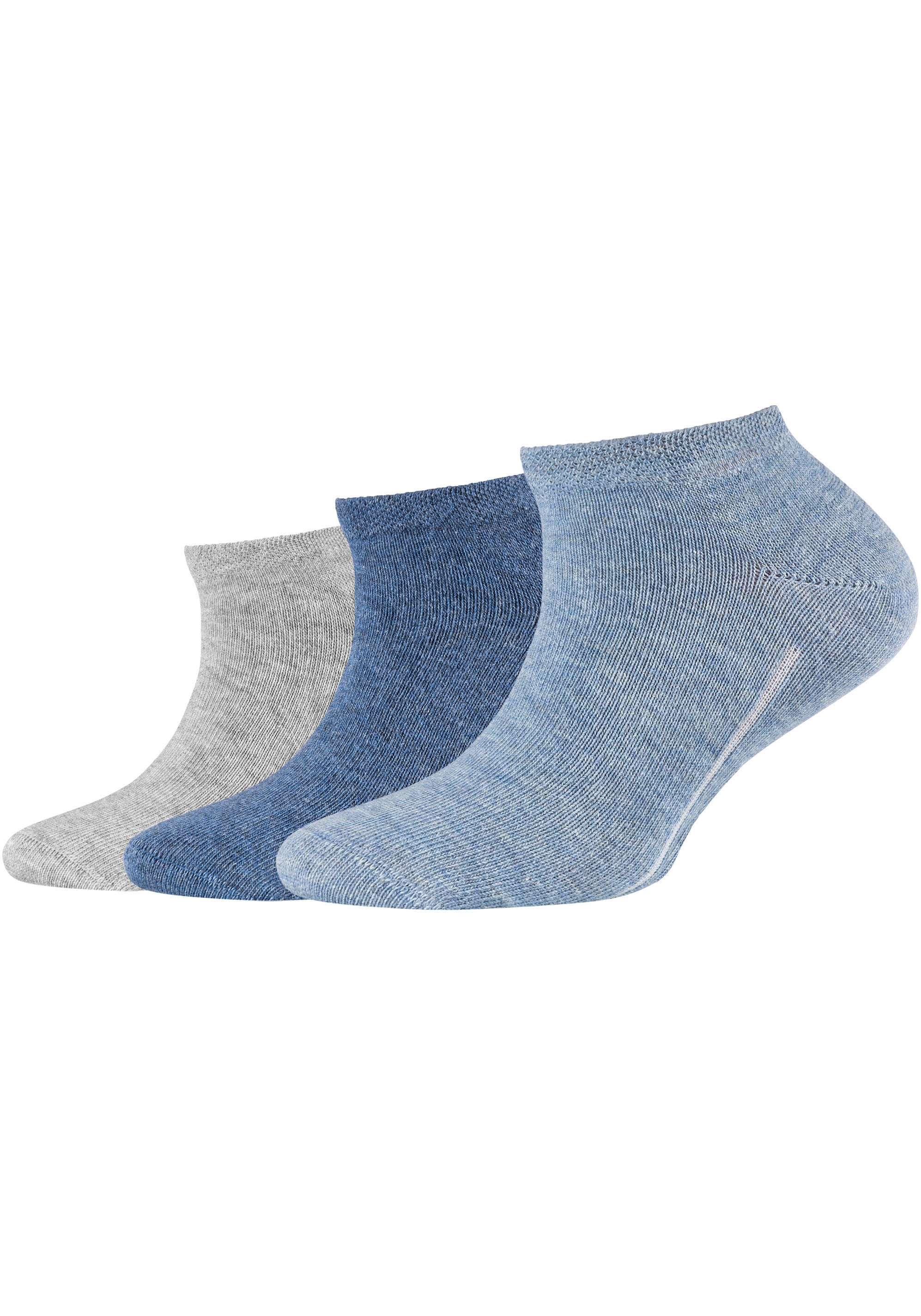 Camano Sneakersocken, (Packung, 6 Paar)