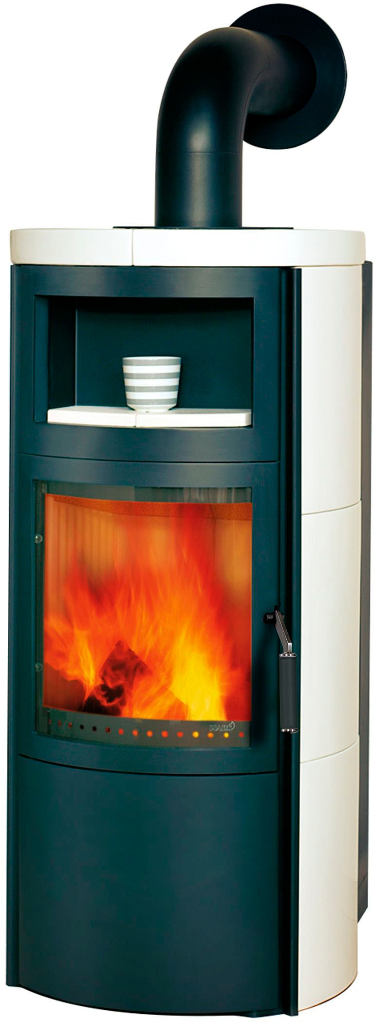 HARK Kaminofen »»Vito WW GT ECOplus 14,2 KW««, creme-weiss