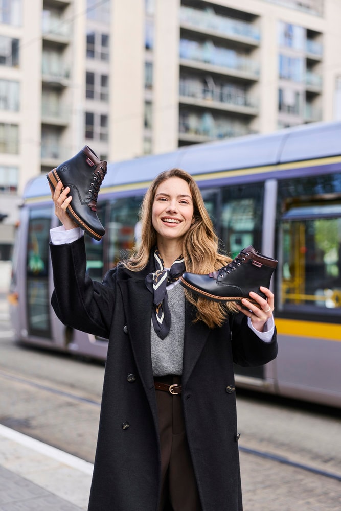 Rieker Schnürstiefelette  Schnürboots, Herbst-Stiefelette in mehrfarbiger Optik
