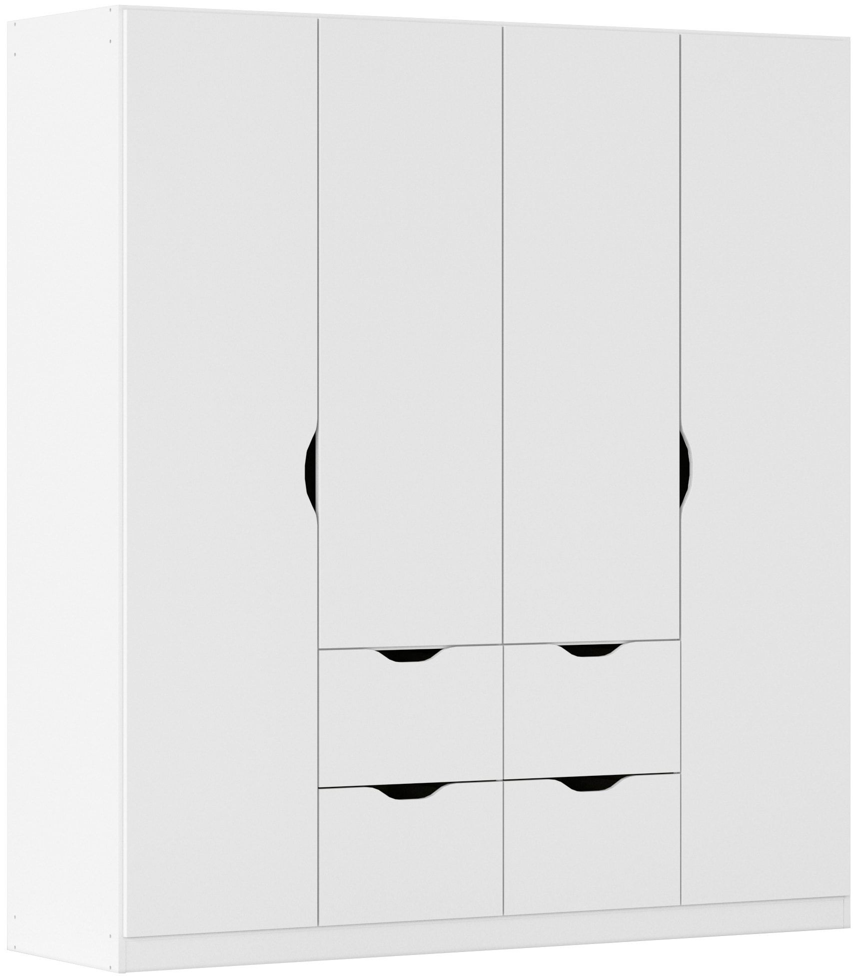 rauch Kleiderschrank »Freising geräumiger Schrank Garderobe Schlafzimmerschrank«, (in 2 Breiten erhältlich TOP ANGEBOT !), mit Griffmulden und Schubkästen OTTO´s Chois TOP PRODUKT