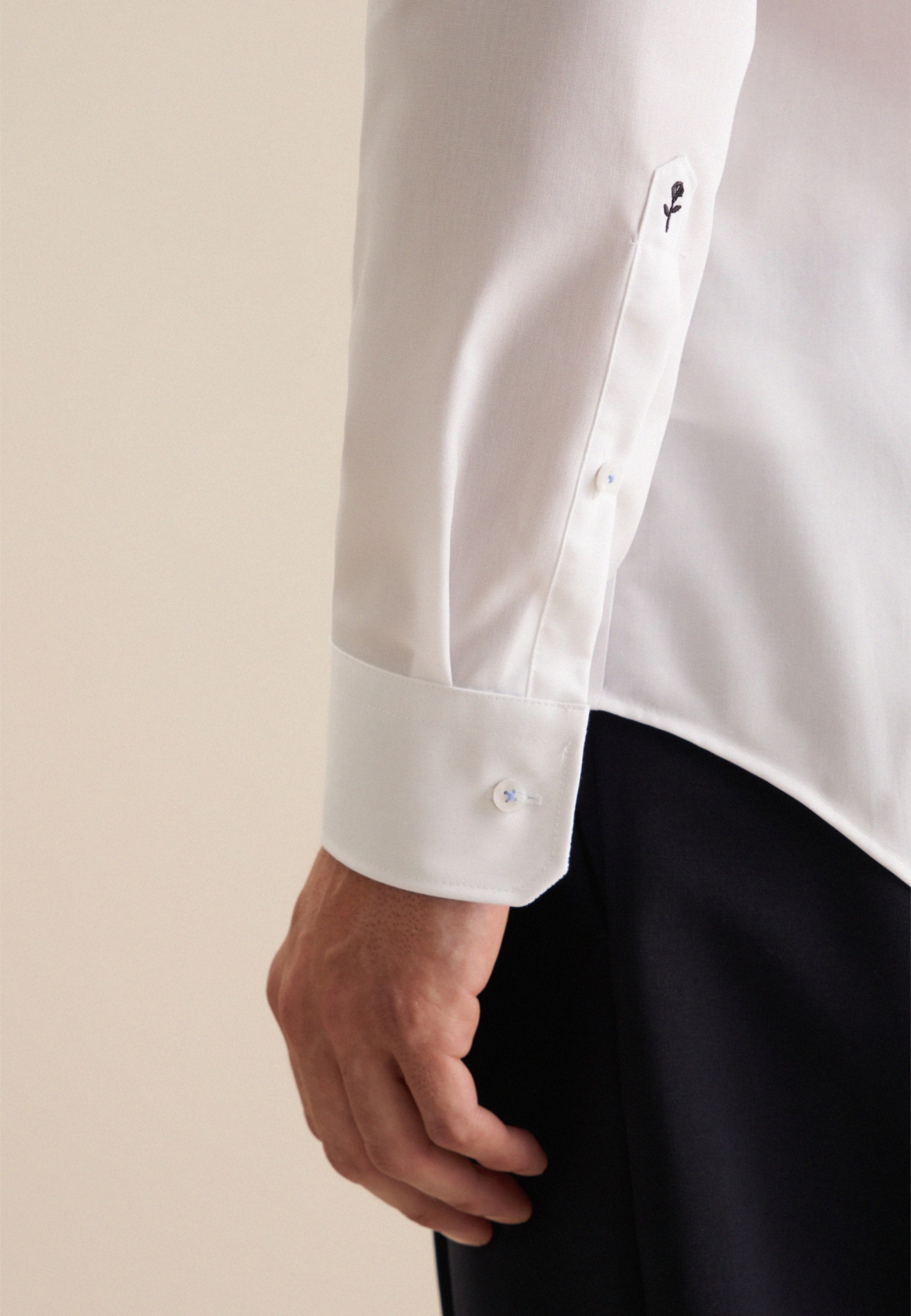 seidensticker Businesshemd »Schwarze Rose«, Uni
