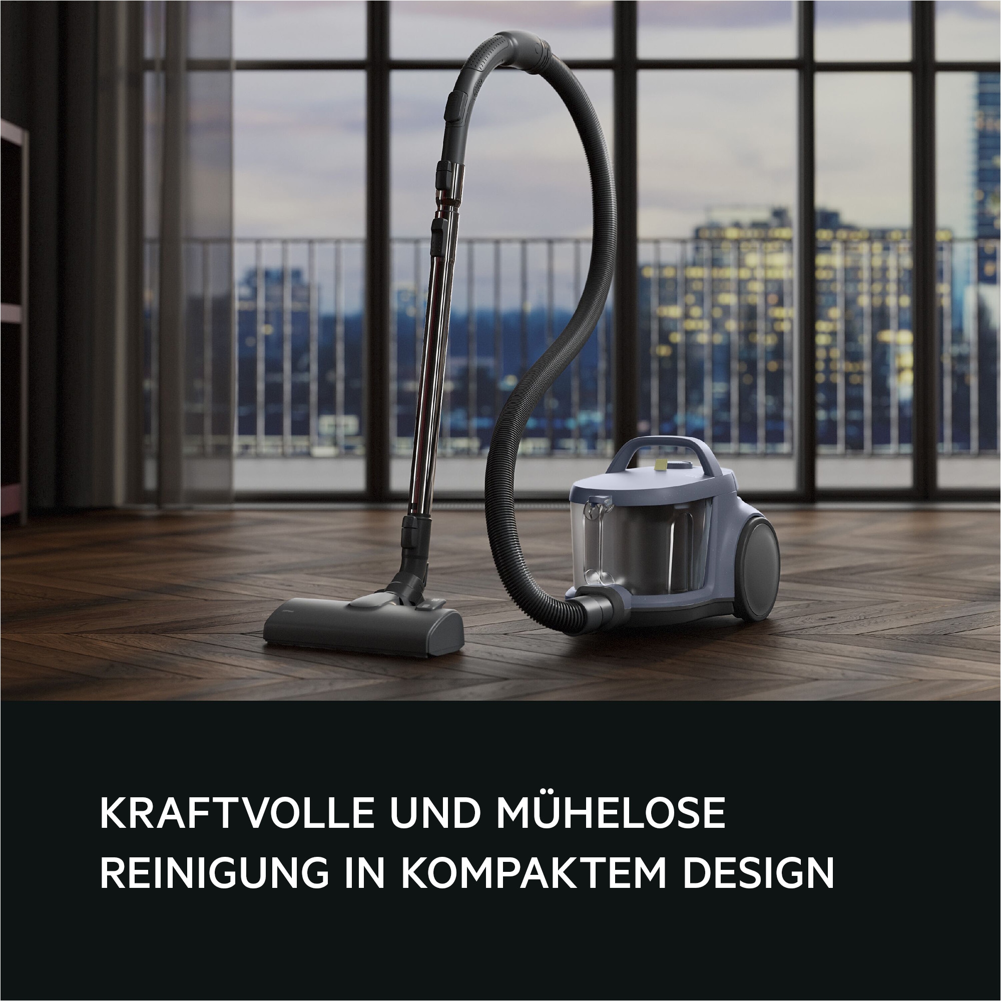 AEG Bodenstaubsauger »CLEAN 5000 BEUTELLOSER STAUBSAUGER (AL51C1LDB)« 1000 W beutellos Kraftvolle Reinigung mit waschbarem HEPA‑Filter für sauberere Luft