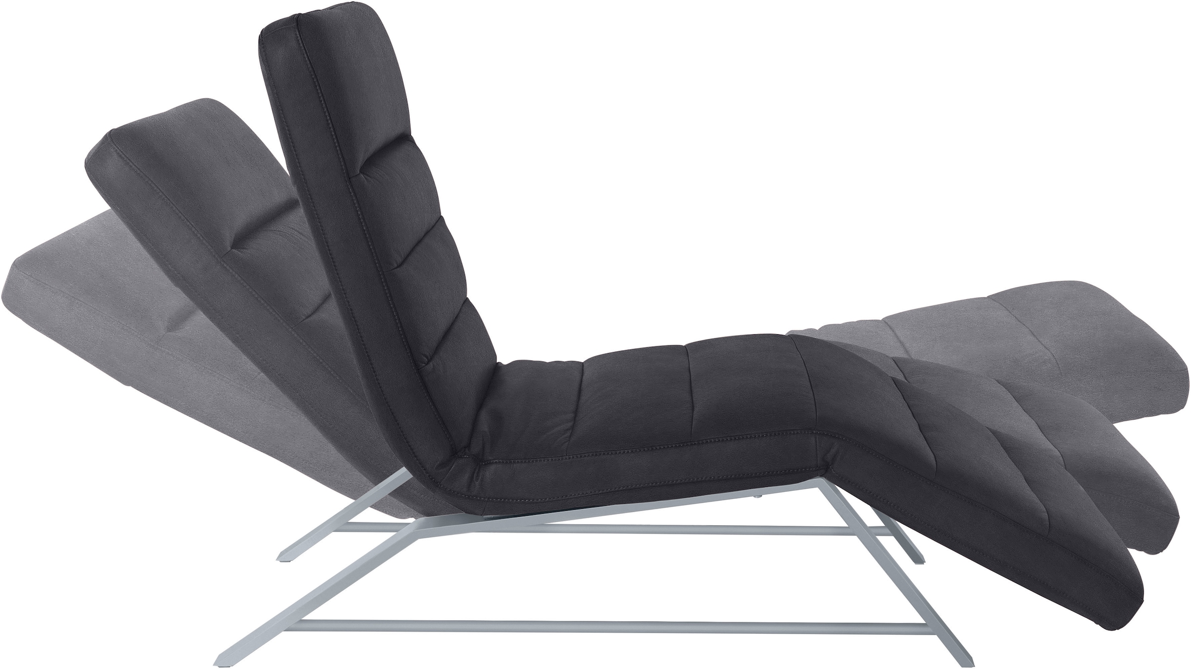 W.SCHILLIG Relaxliege »daily dreams« Funktionsliege wahlweise mit Motor, Gestell matt, Breite 65 cm