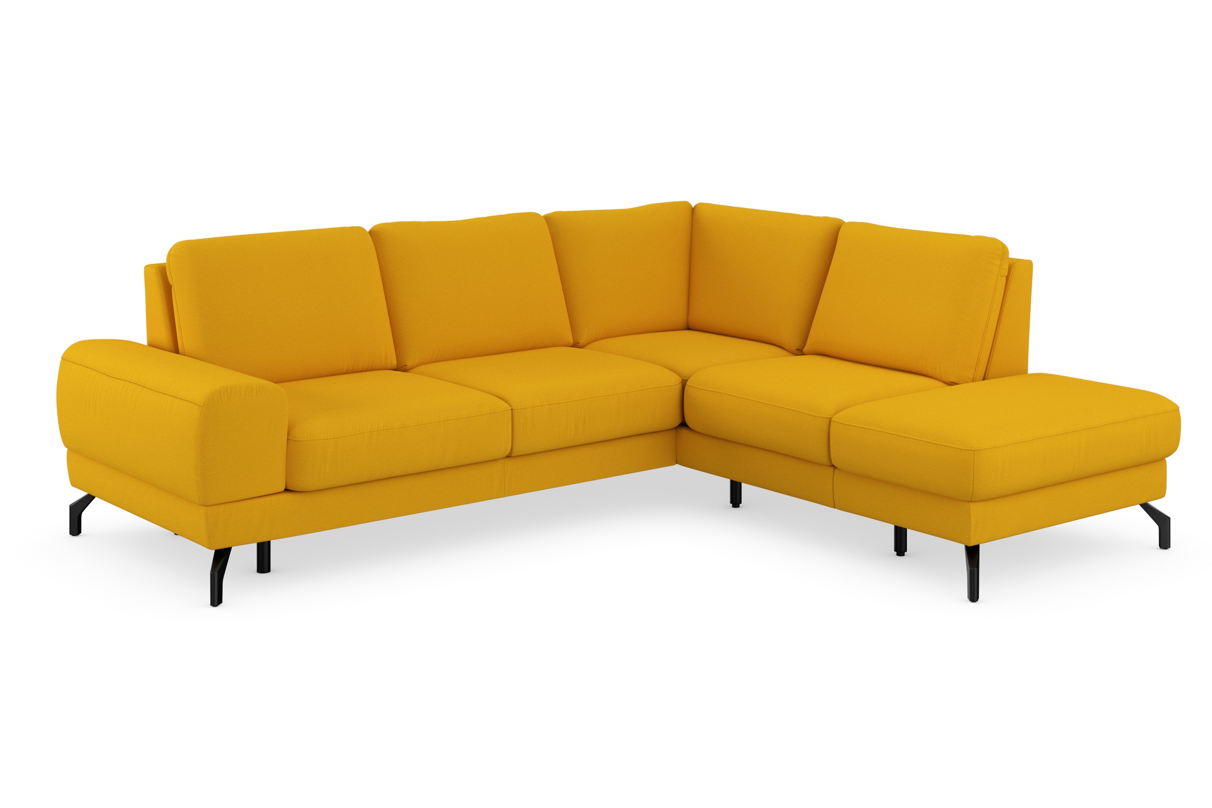 sit&more Ecksofa »Cinturo L-Form«, inklusive Sitztiefenverstellung und Federkern, Sitzhöhe 45 cm