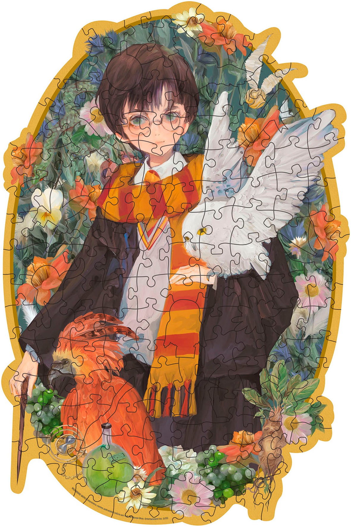 Ravensburger Konturenpuzzle »Wooden, Harry Potter«, aus Holz, Made in Europe