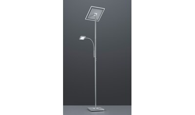 TRIO Leuchten LED Stehlampe »Wicket«, 2 flammig-flammig, Stehleuchte, Fluter Nickel... kaufen