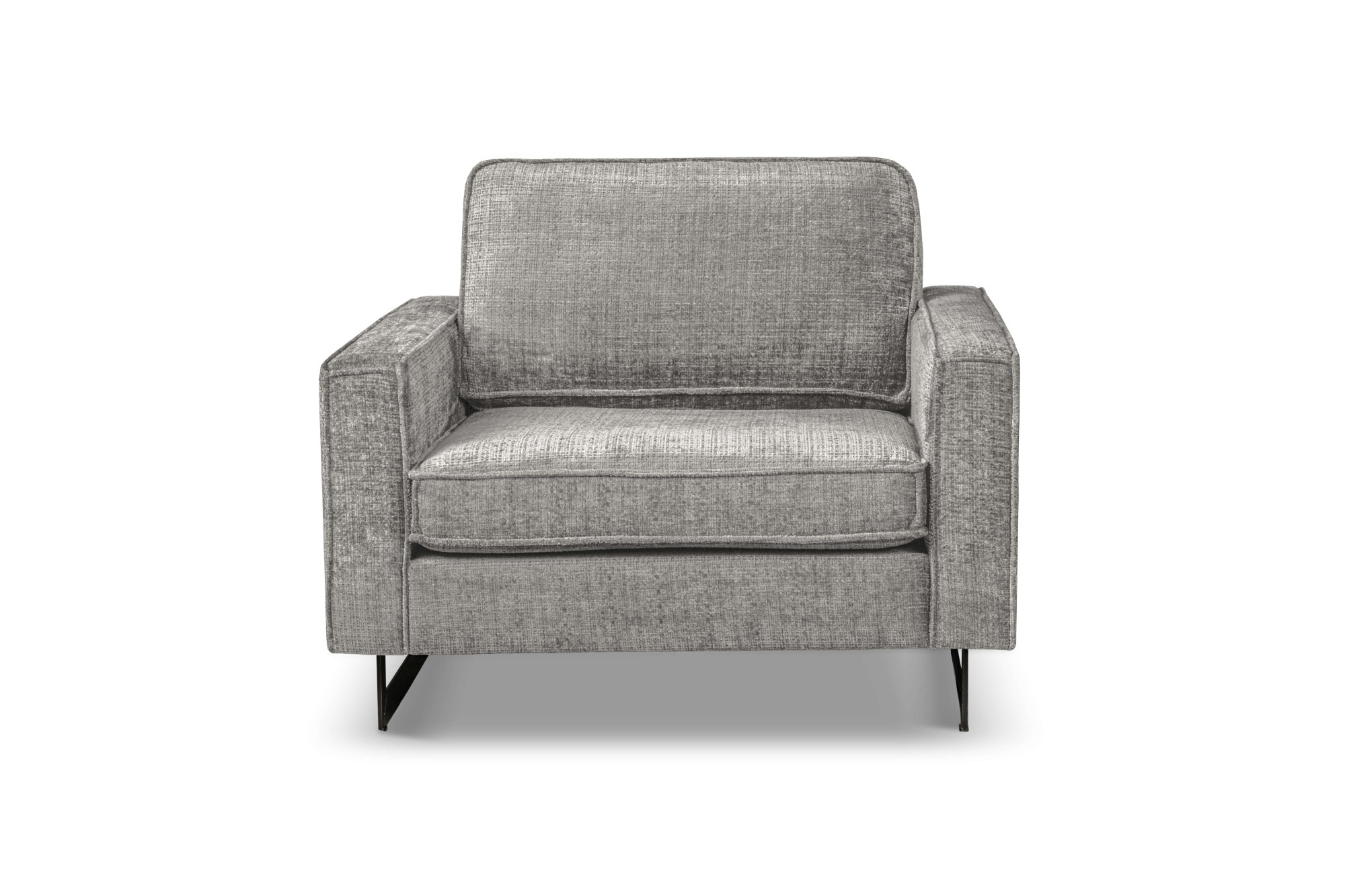 PLACES OF STYLE Loveseat »Pinto 105 cm, Cord, Chenille, Lederoptik« mit Ked günstig online kaufen