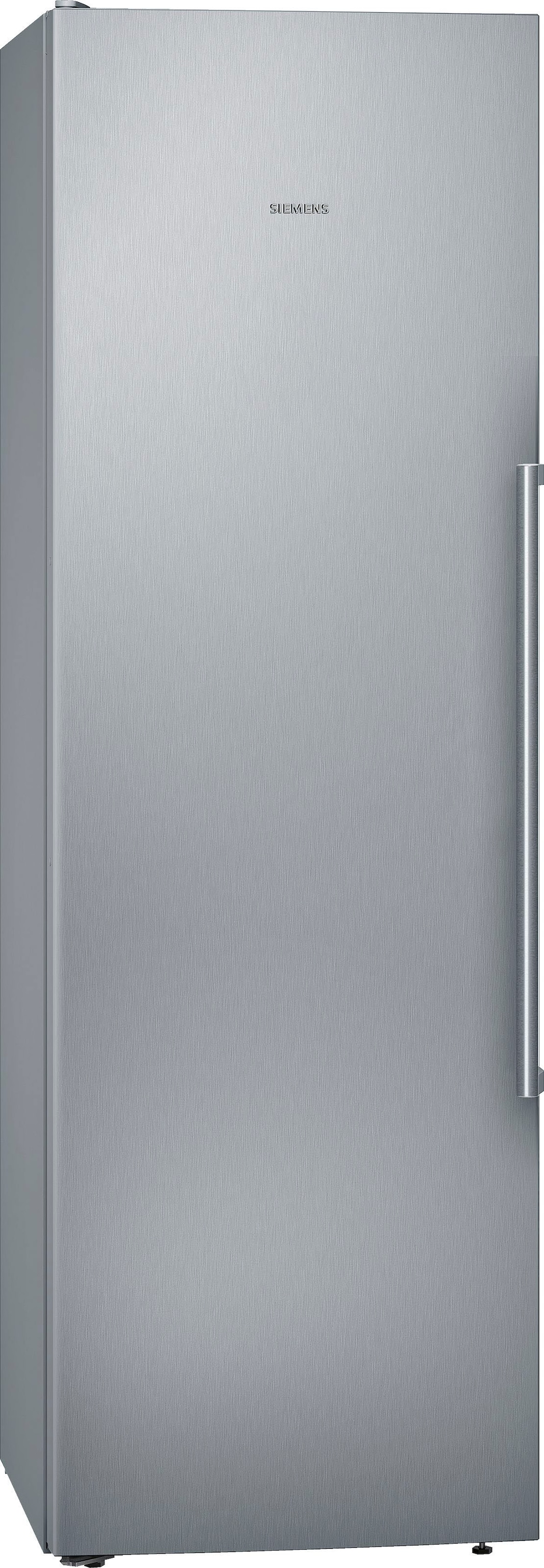 SIEMENS European Side-by-Side, 186 cm hoch, 120 cm breit, mit Schnellkühlfunktion-höhenverstellbare Füße-Umluftkühlung-Flaschenregal