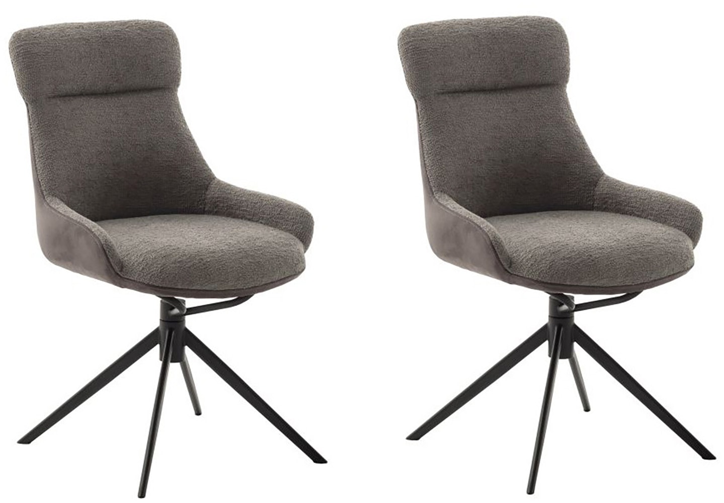 MCA furniture Esszimmerstuhl »PELION« () (2er-Set), drehbar 360°, Dreh- & S günstig online kaufen