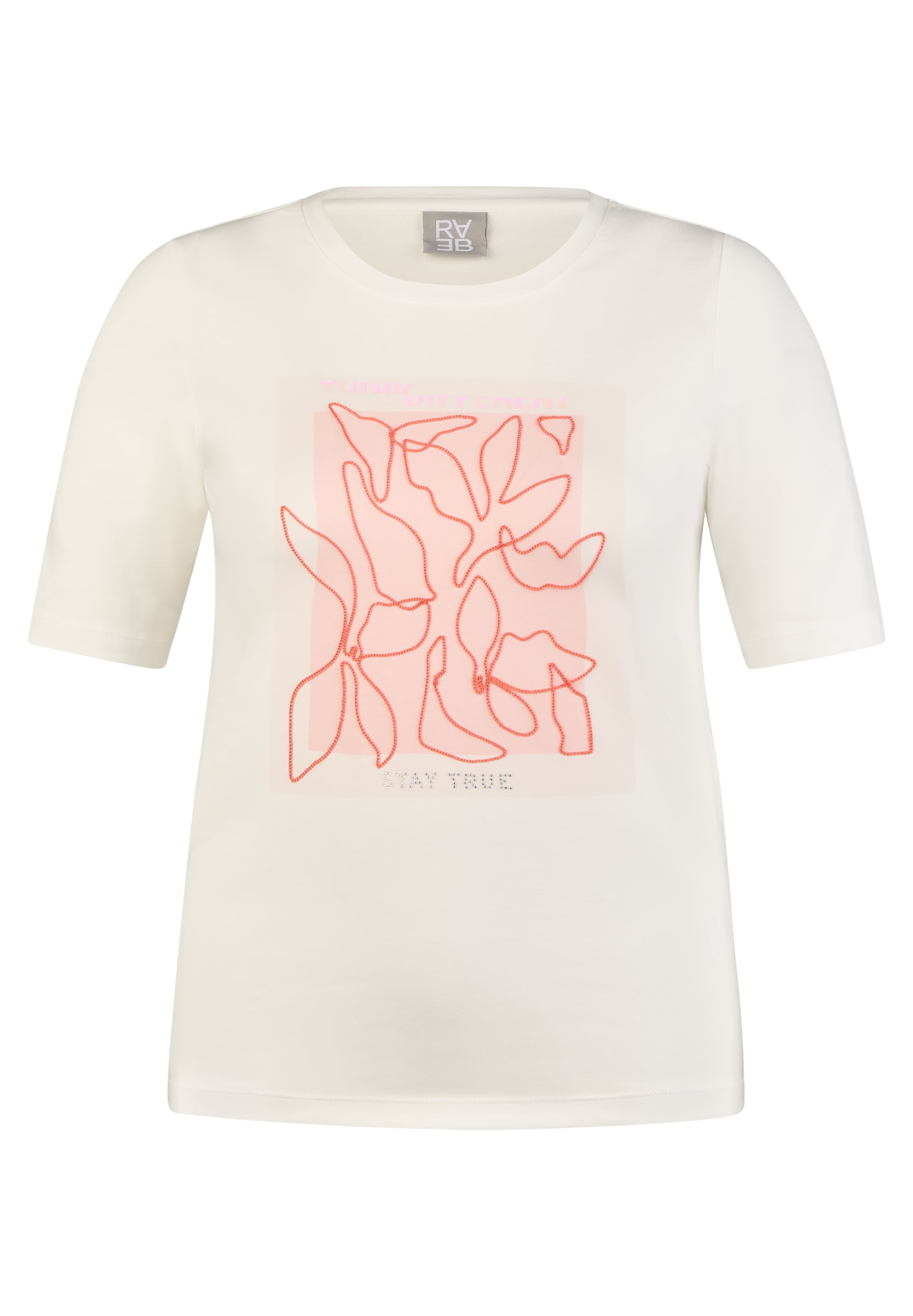 Rabe T-Shirt, mit Frontprint