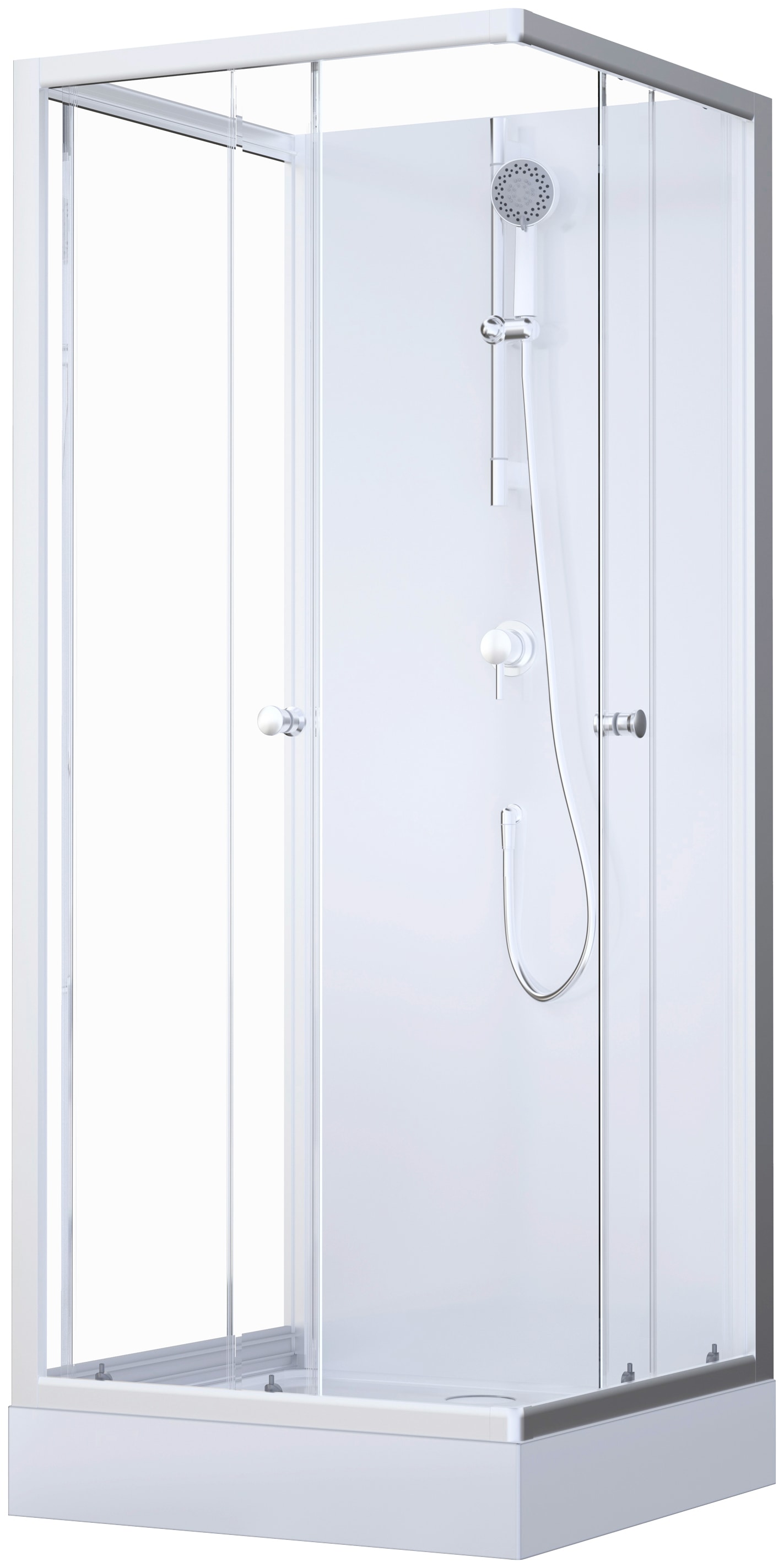 Marwell Komplettdusche »White Dream«, inkl. Armaturen