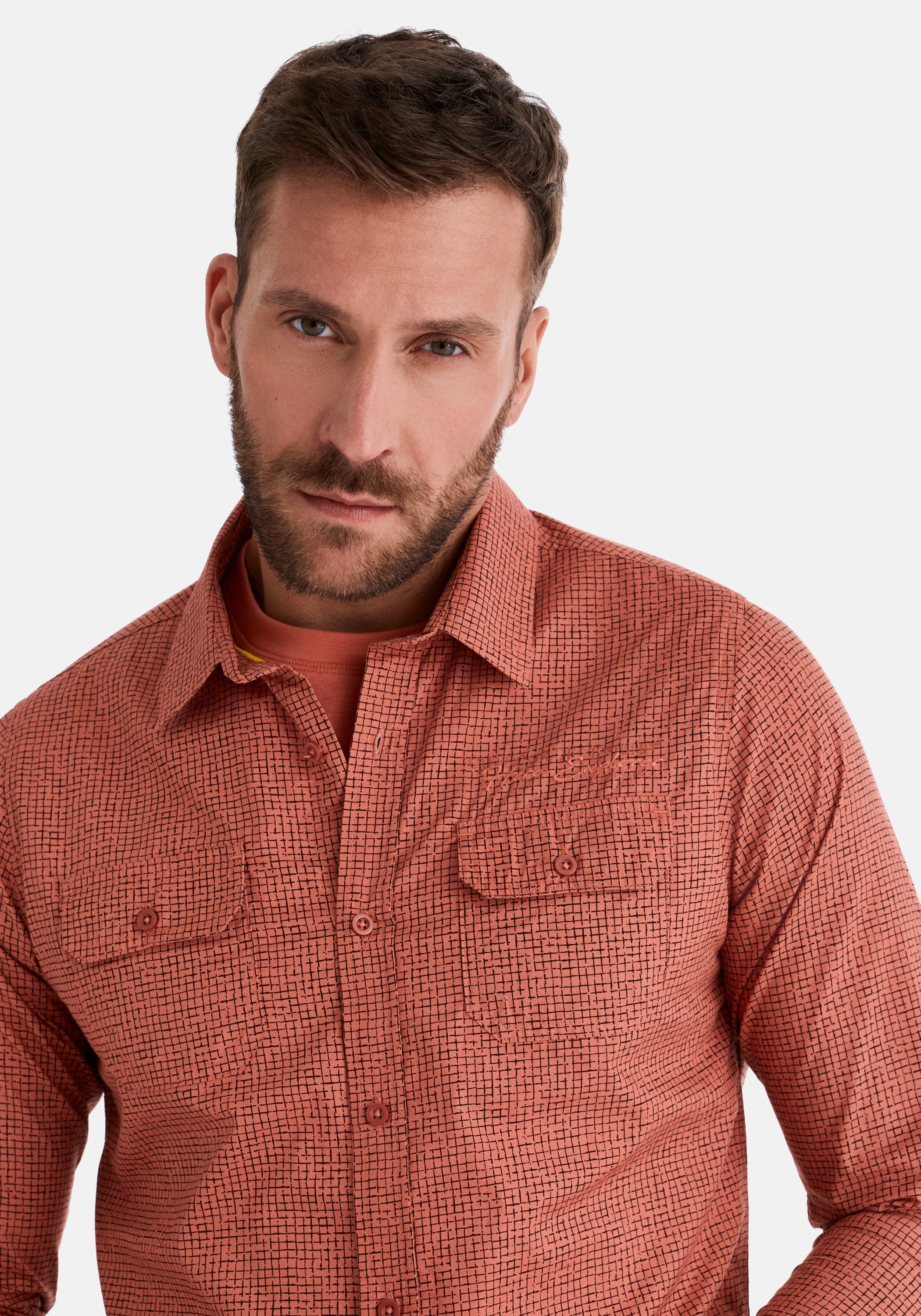 HERO by John Medoox Flanellhemd »HARRY Langarmhemd«