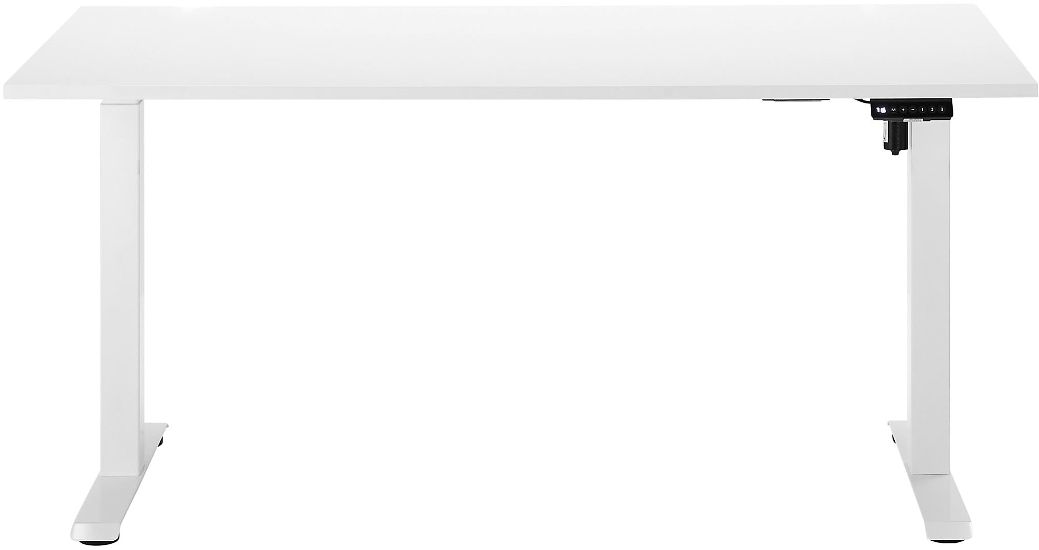 BEGA OFFICE Schreibtisch 2 Stk. tlg. Breite 137 cm, stufenlos höhenverstell günstig online kaufen