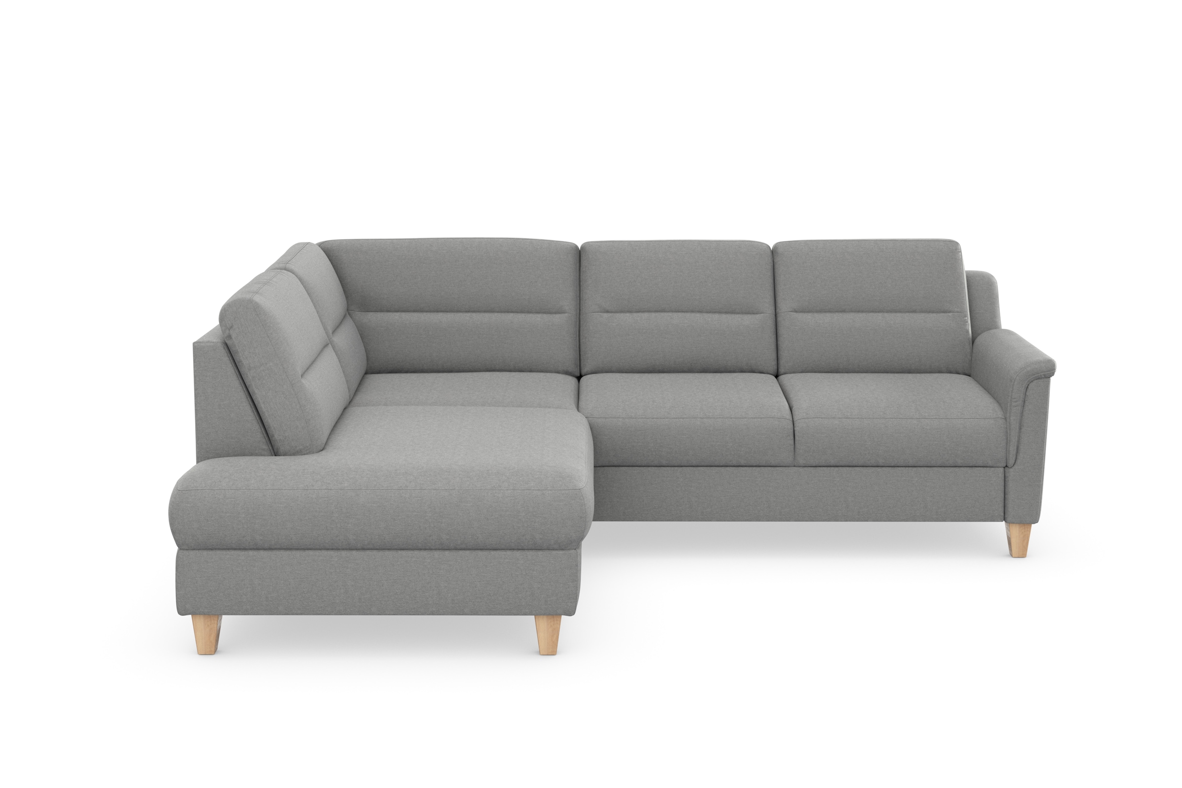 sit&more Ecksofa "Farö L-Form", inklusive Federkern, wahlweise mit Bettfunk günstig online kaufen