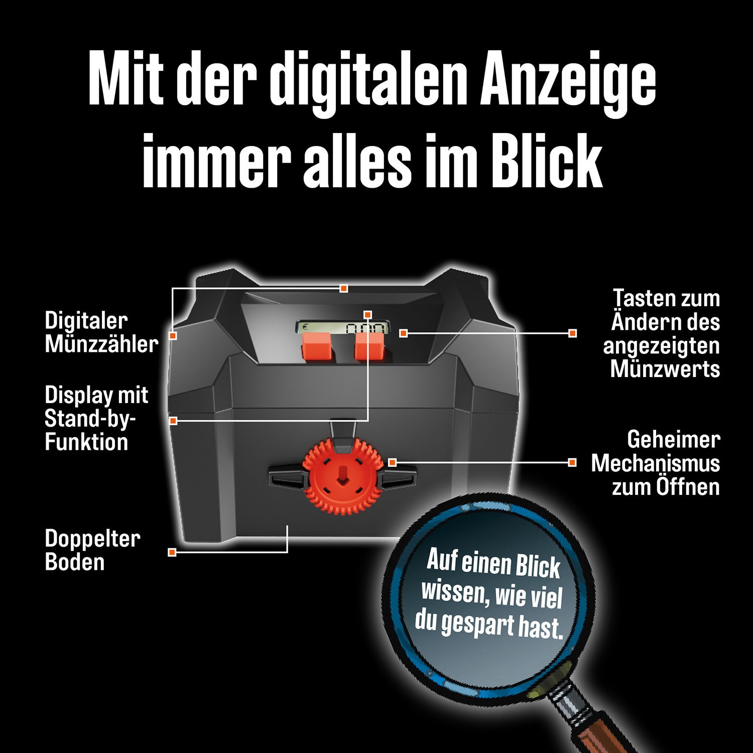 Kosmos Experimentierkasten »Die drei ??? Geheime Spardose«