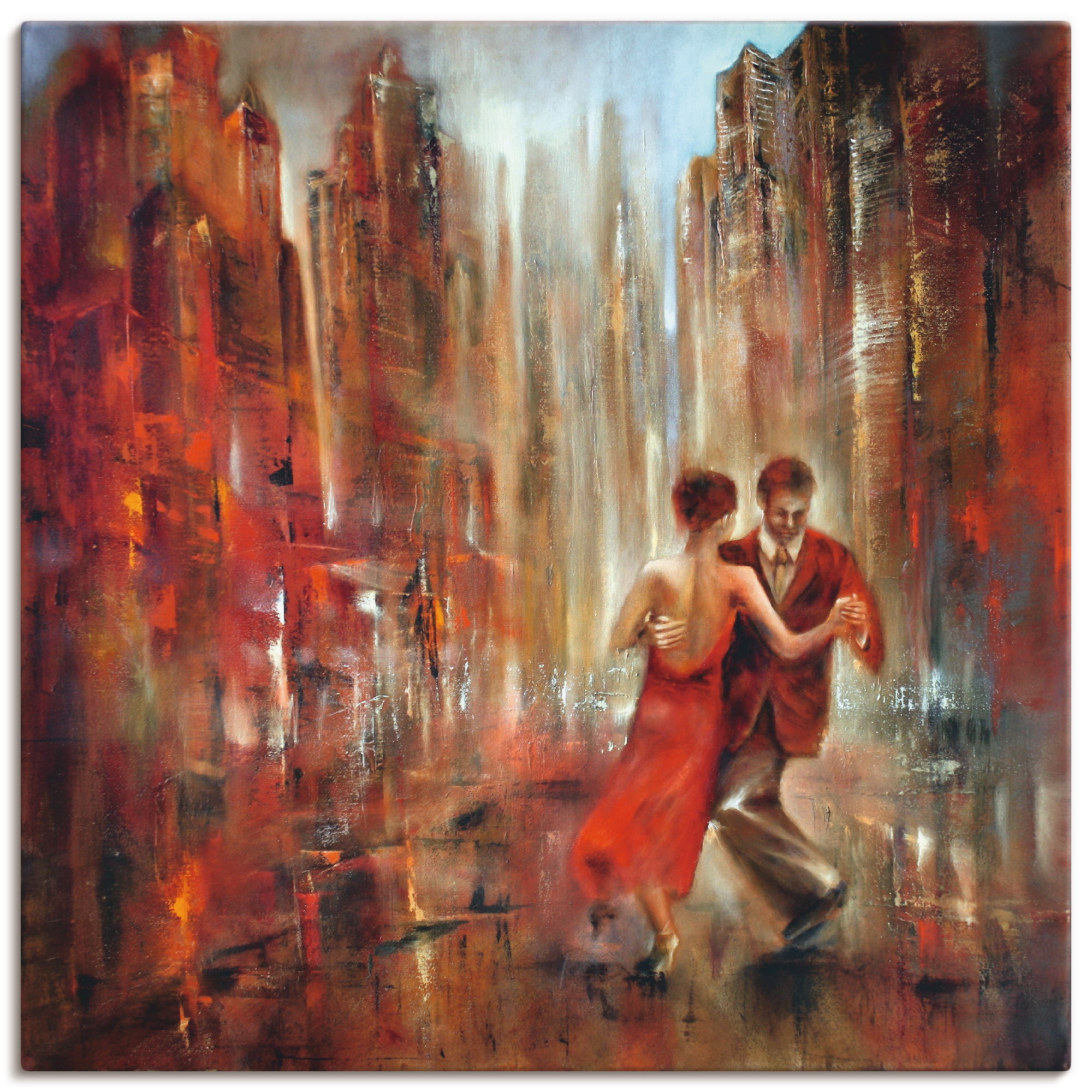 Artland Wandbild »Tango«, St.), in Größen oder bestellen Alubild, Wandaufkleber Sport, als versch. Poster online (1 Leinwandbild