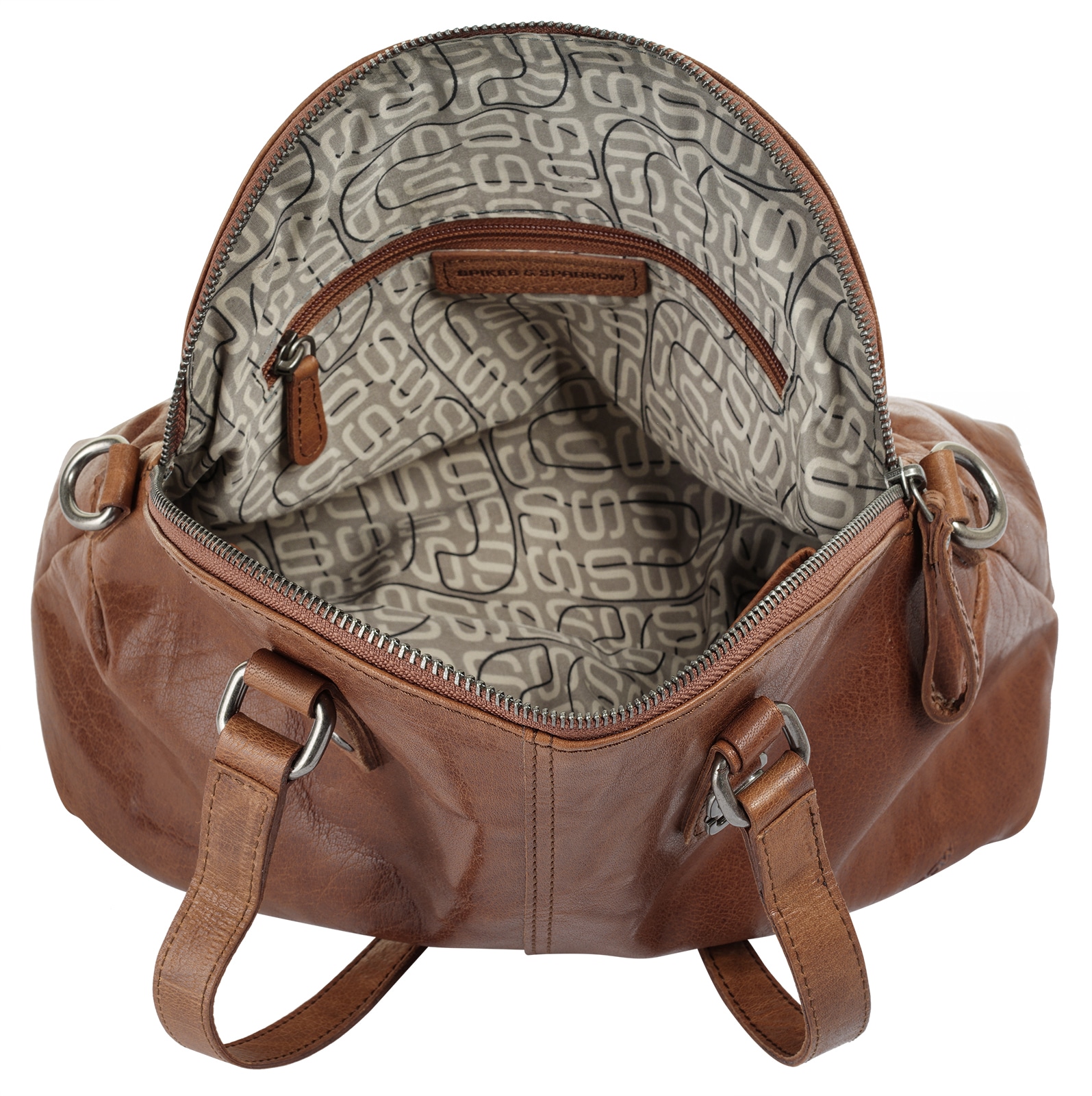 Spikes & Sparrow Shopper echt Leder