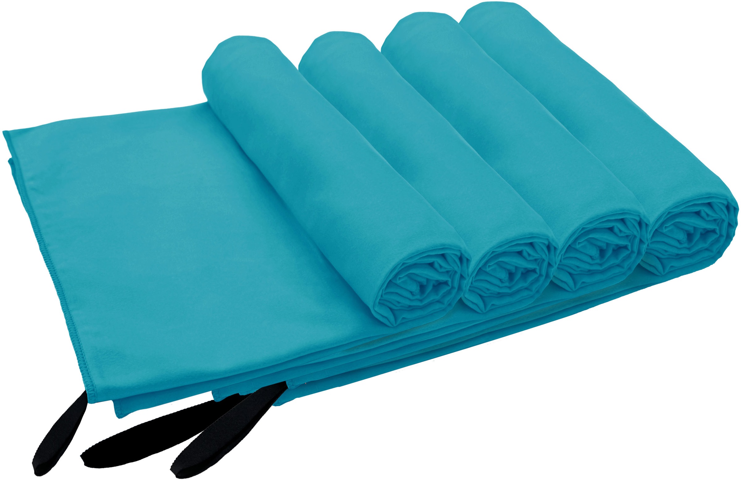 my home Handtücher »Xavi, 4 Teile, ideal als Sporthandtuch, Reisehandtuch«, günstig online kaufen