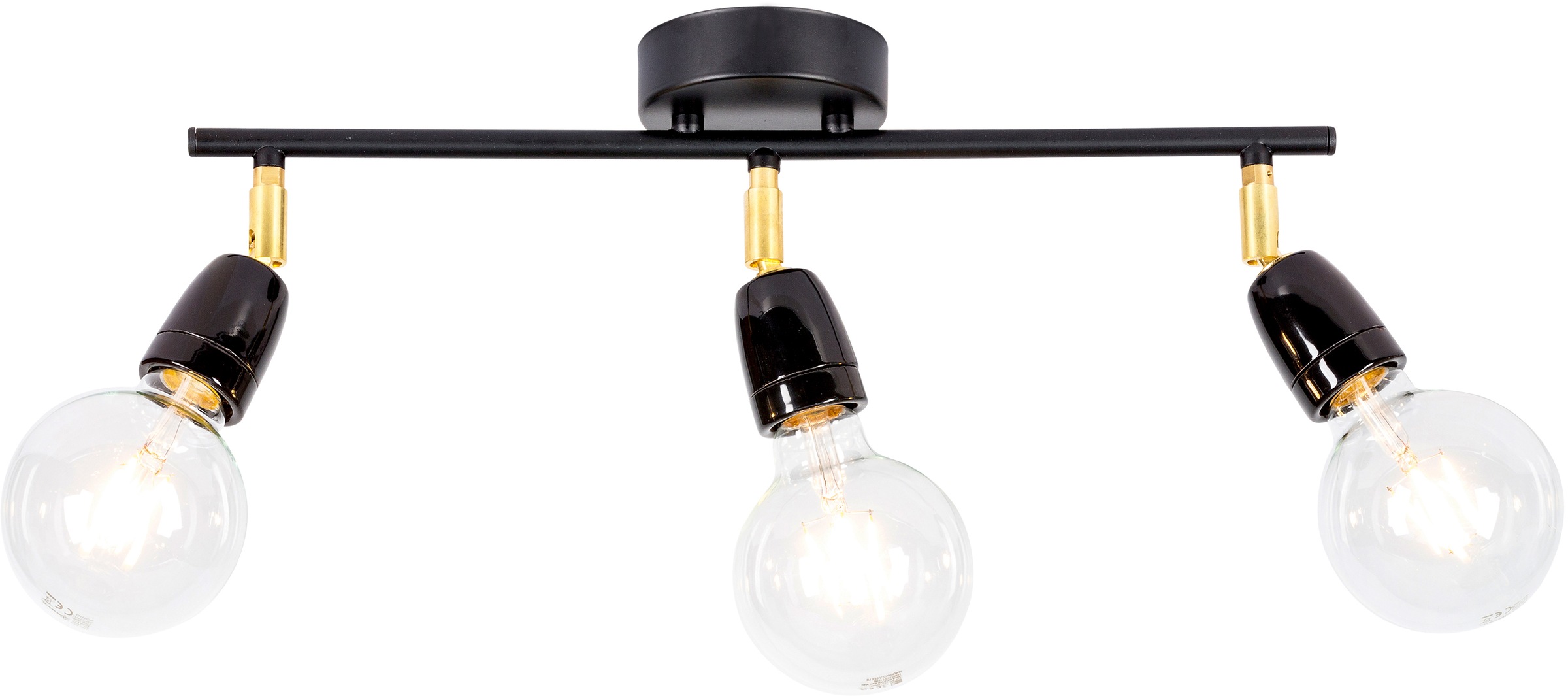 BRITOP LIGHTING Deckenleuchte »Porcia«, 3 flammig, Leuchtmittel E27   ohne günstig online kaufen