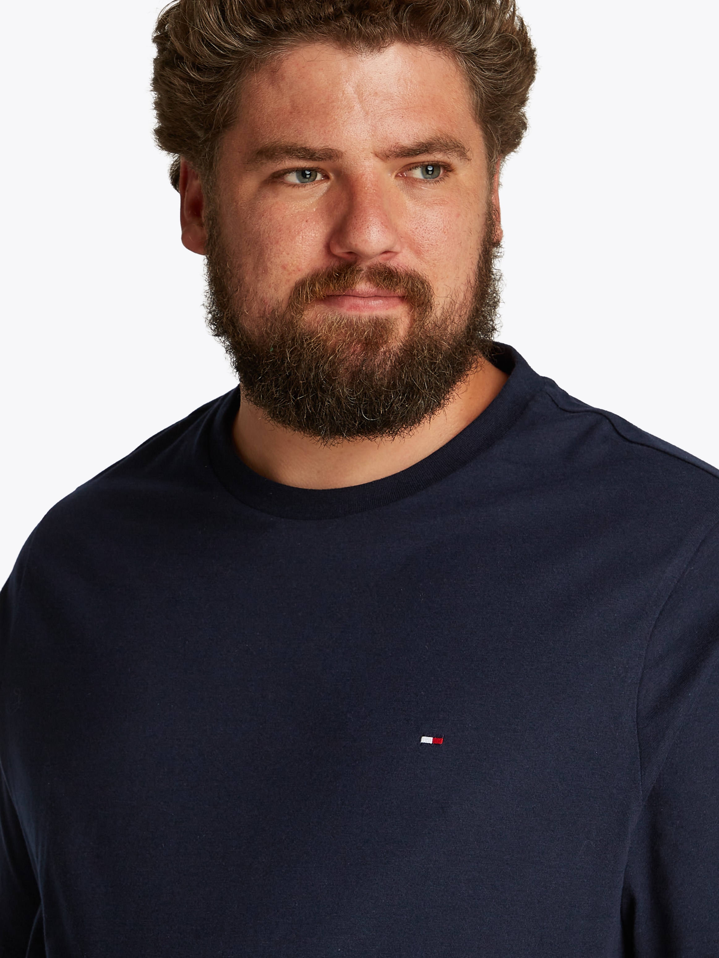 Tommy Hilfiger Big & Tall T-Shirt »BT-ESSENTIAL REG FIT SOLID TEE-B« Große Größen
