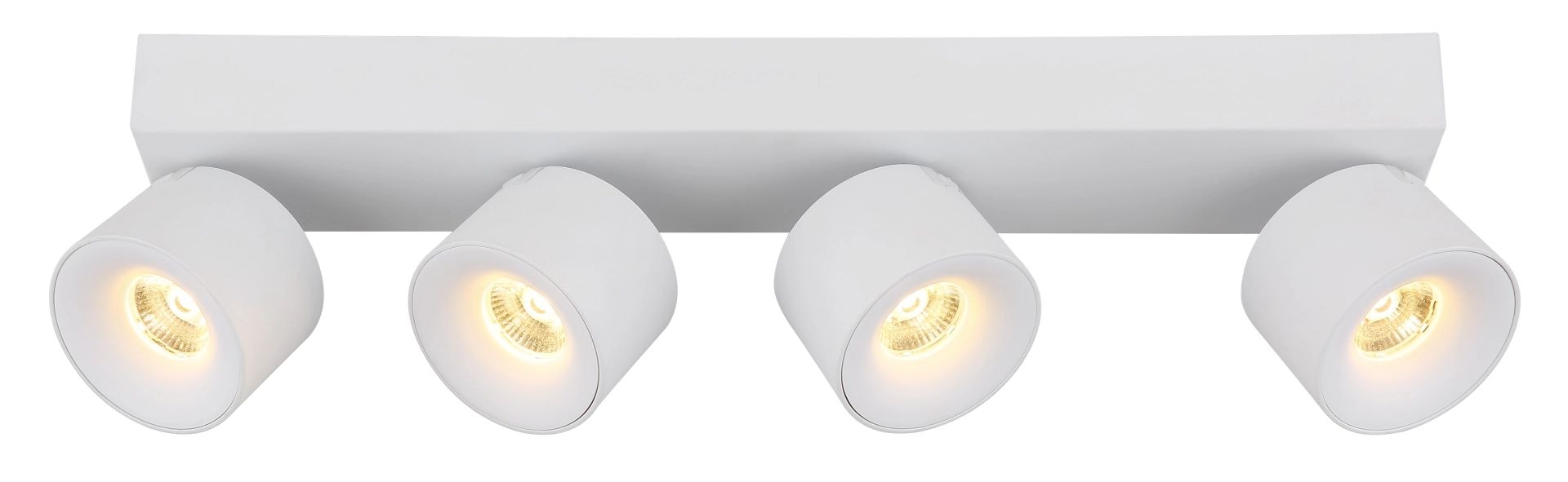 GLOBO LIGHTING LED Deckenstrahler »RAE«, 4 flammig, Leuchtmittel LED-Modul | LED fest integriert, mit schwenkbare und runde -zylindrischen LED-Strahlern