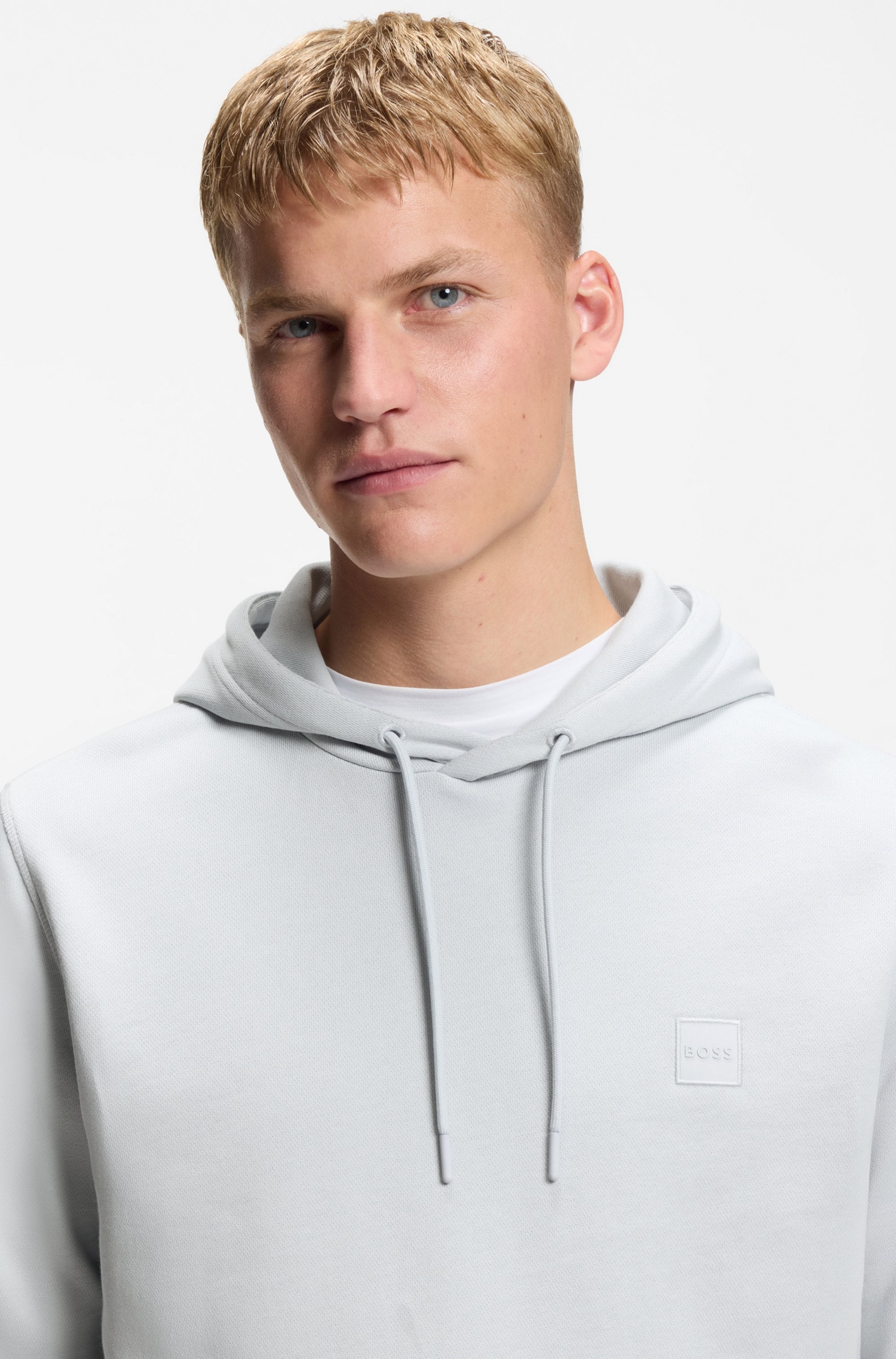 BOSS ORANGE Kapuzensweatshirt »Wetalk«, mit gesticktem BOSS Markenlabel

