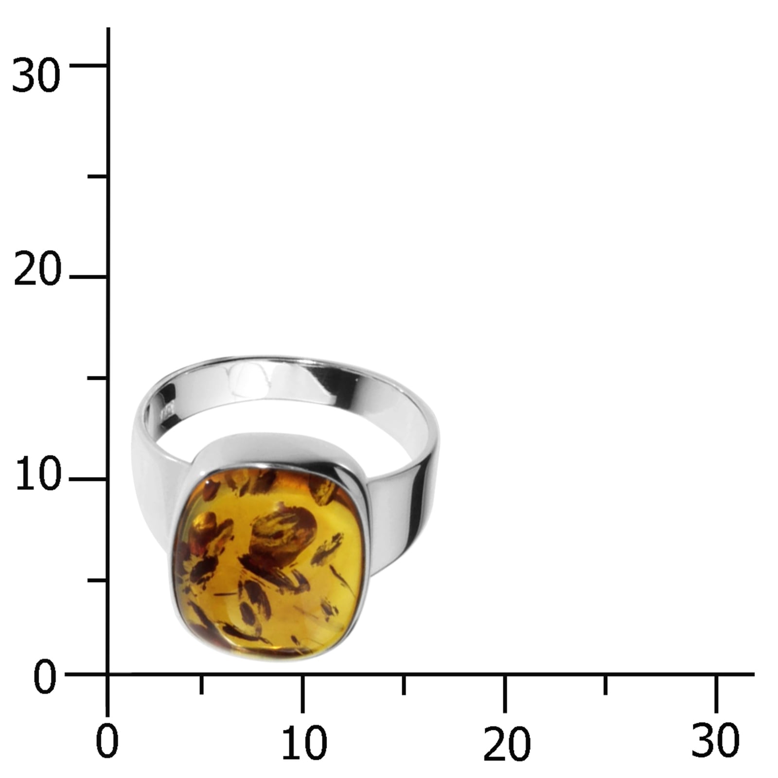 OSTSEE-SCHMUCK Fingerring »Ostsee-Schmuck Ring Classic 14x11 Ring Classic 14x11«, (1 tlg.)