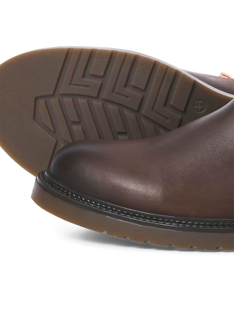 Jack & Jones Chelseaboots »JFWLEYTON«  mit Blockabsatz