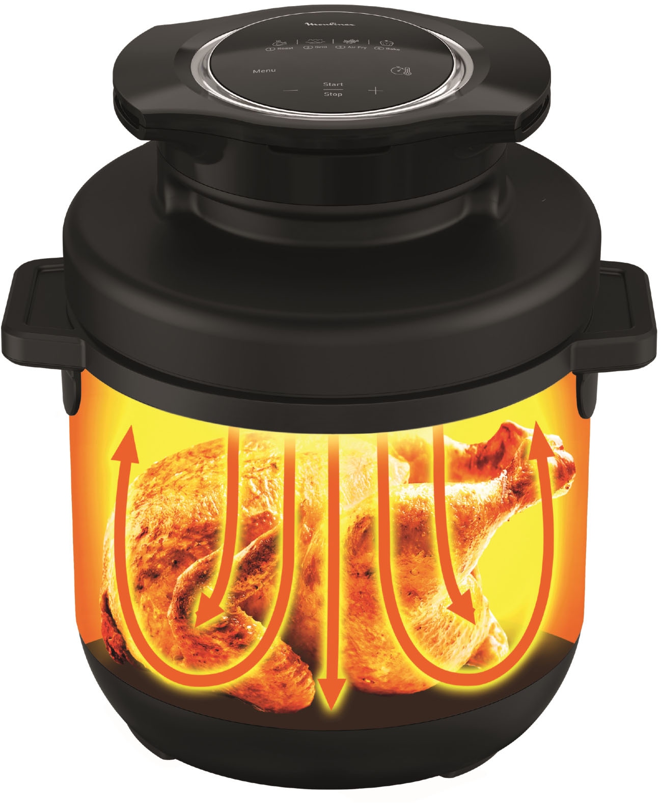 Tefal Multikocher »CY7788 Turbo Cuisine & Fry«, Schnellkochfunktion, 10 aut. Kochprogramme, 4 Extra Crisp Programme