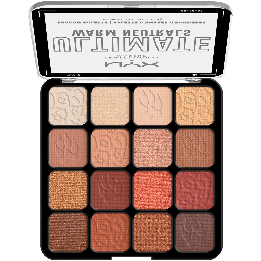 NYX Lidschatten-Palette »NYX Professional Makeup Ultimate Shadow Palette«